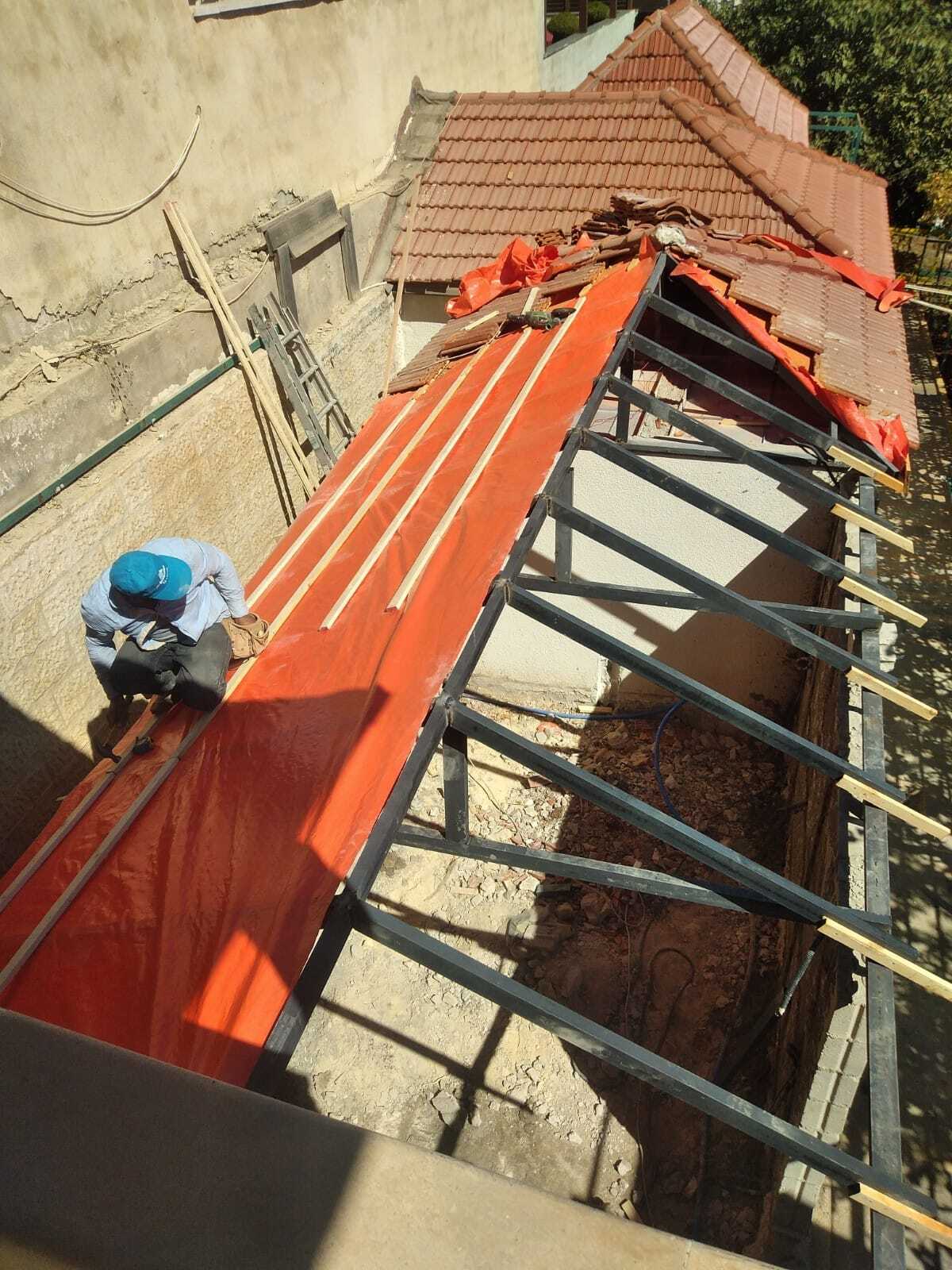 Building an annex in Dabouq