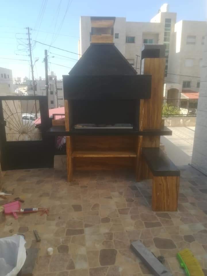 A collection of barbecue and waterfalls