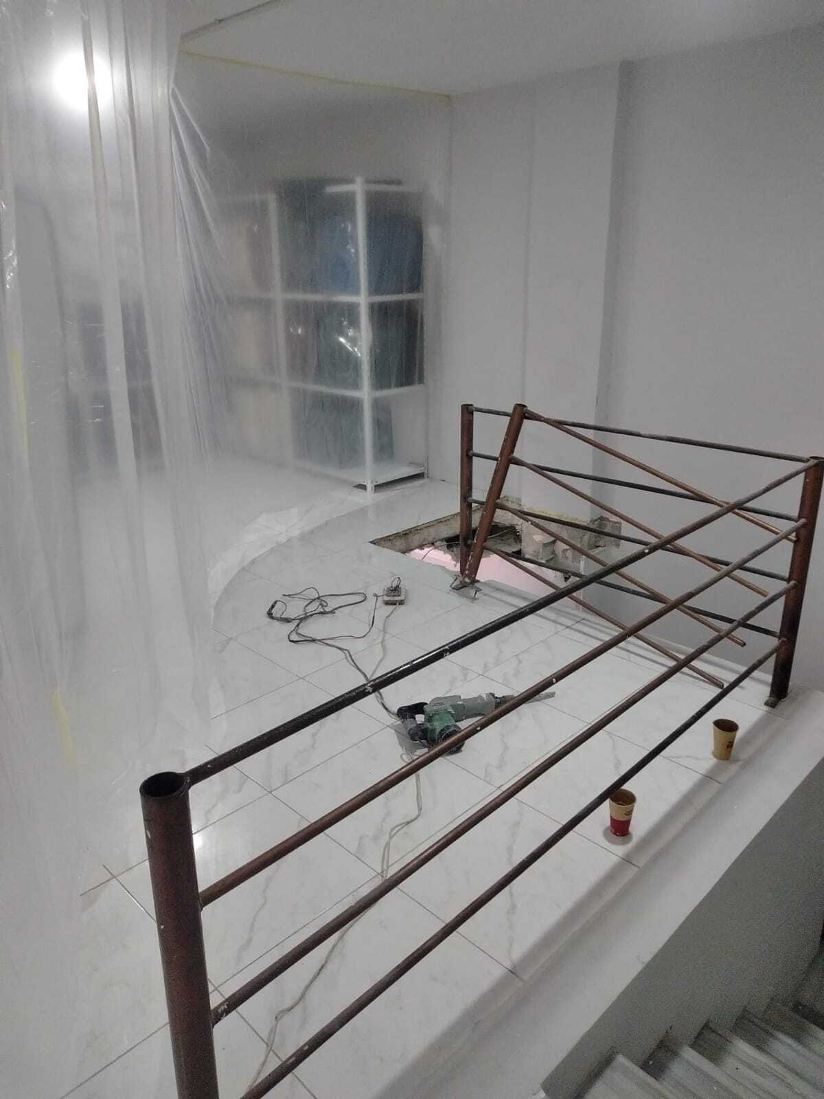 Iron railing