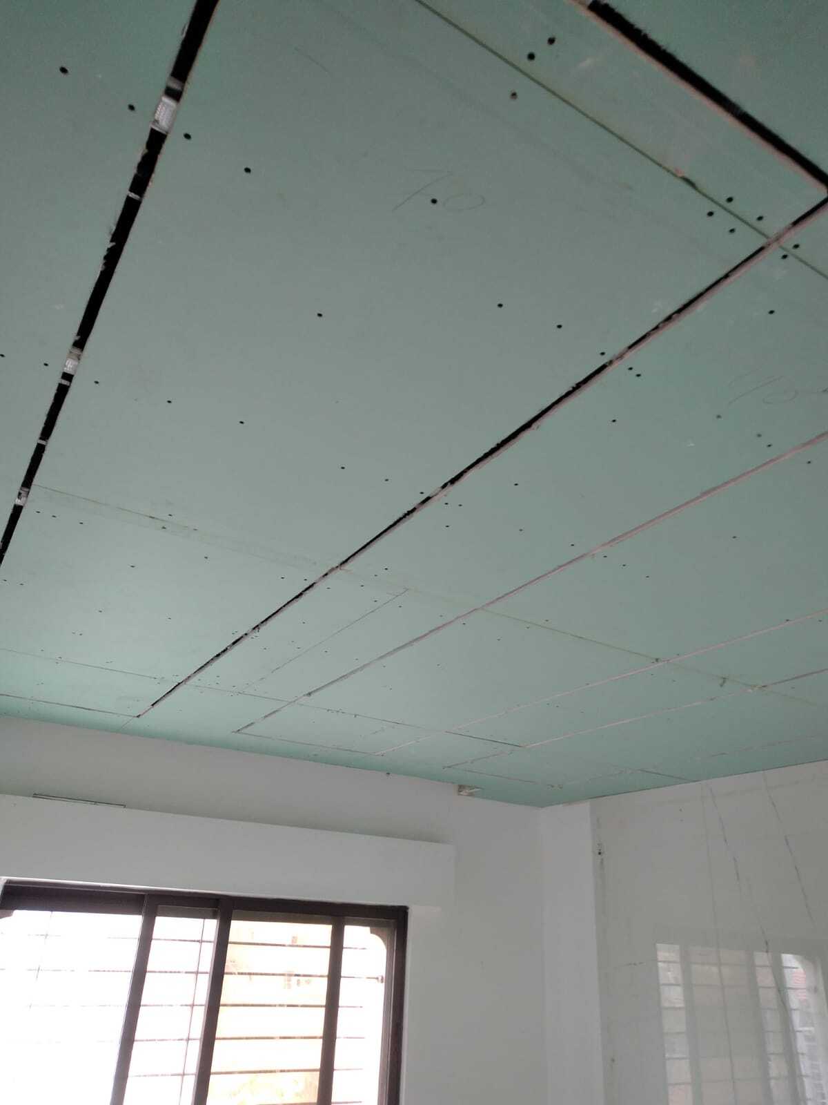 Gypsum board decorations and paint