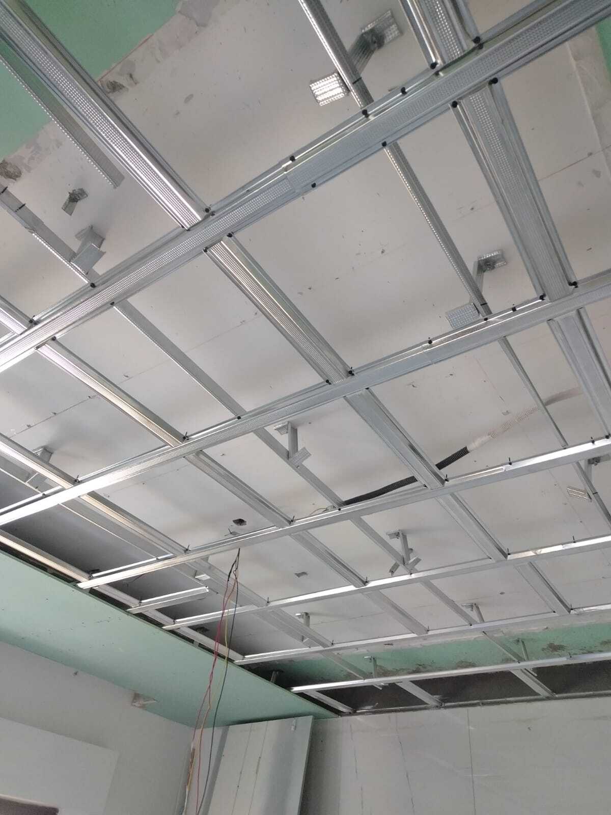 Gypsum board decorations and paint