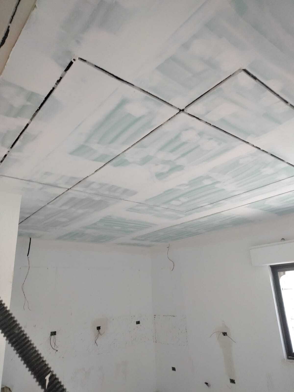 Gypsum board decorations and paint