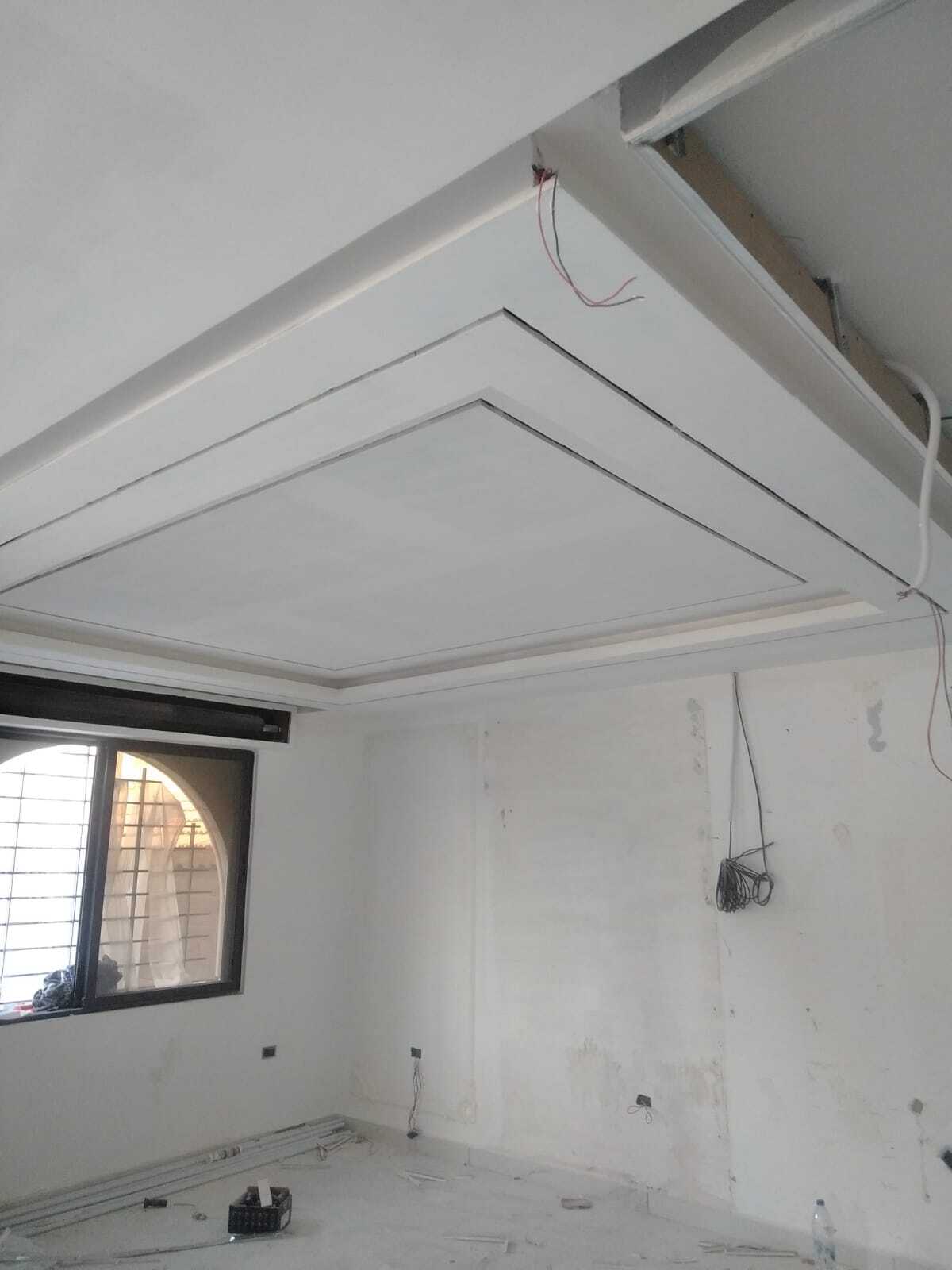 Gypsum board decorations and paint