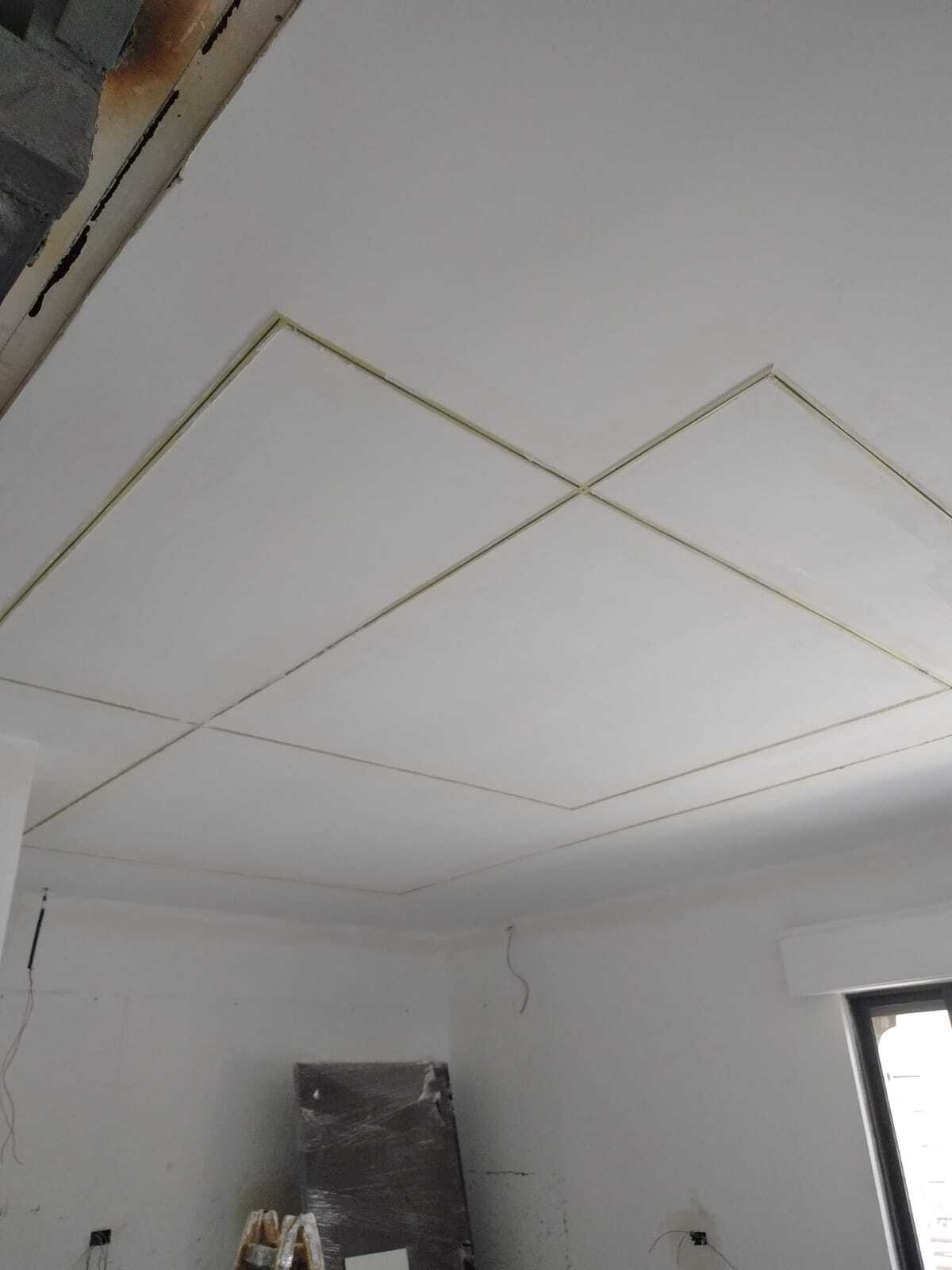 Gypsum board decorations and paint