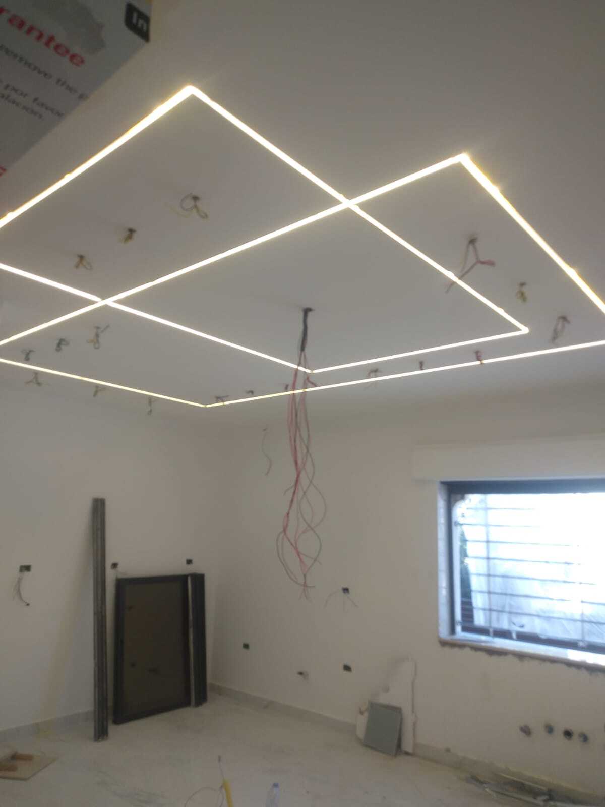 Gypsum board decorations and paint