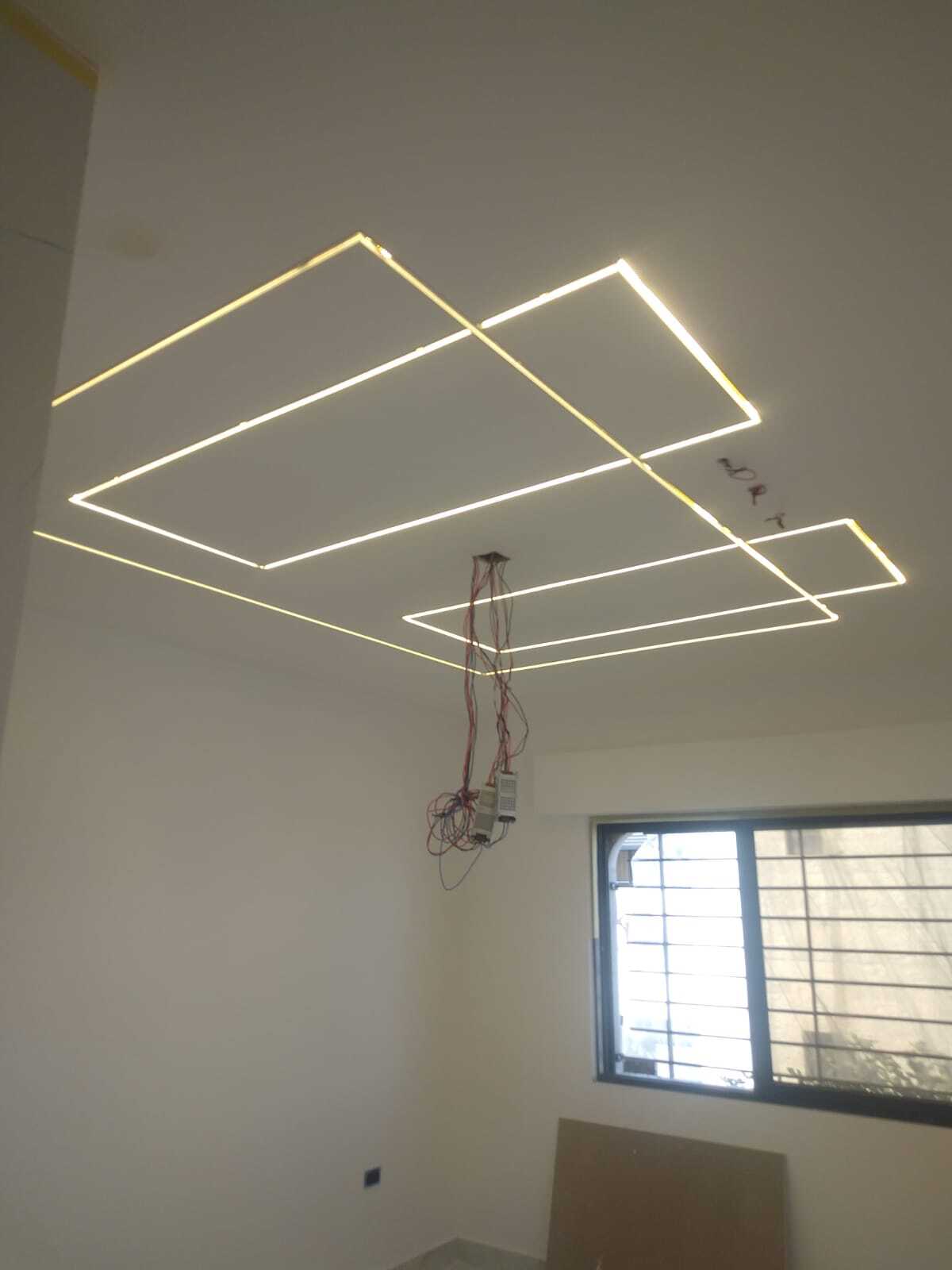 Gypsum board decorations and paint