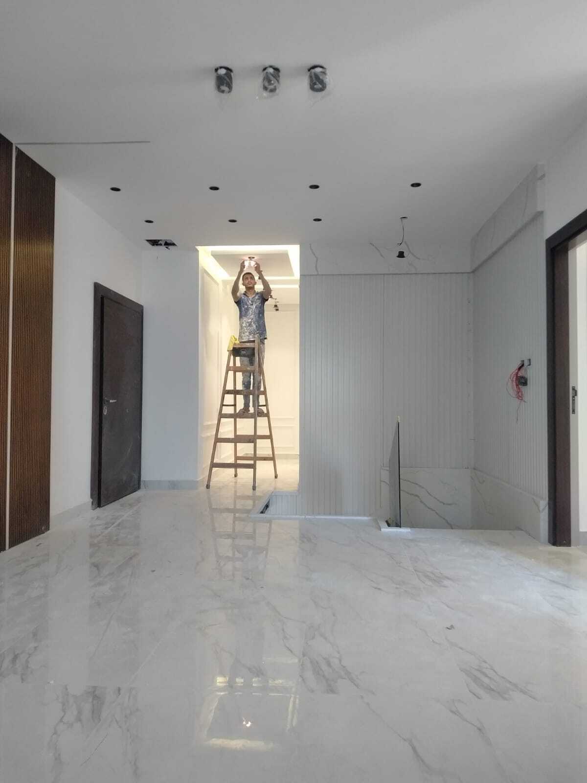 Gypsum board decorations and paint