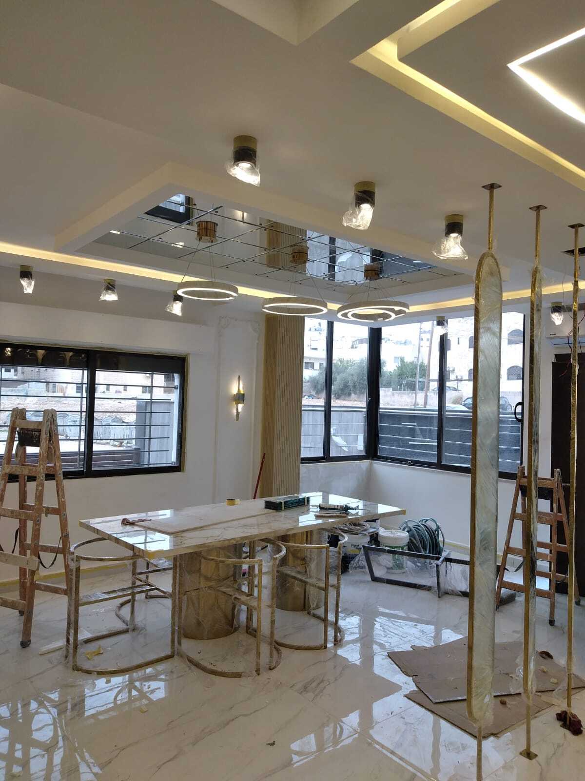 Gypsum board decorations and paint