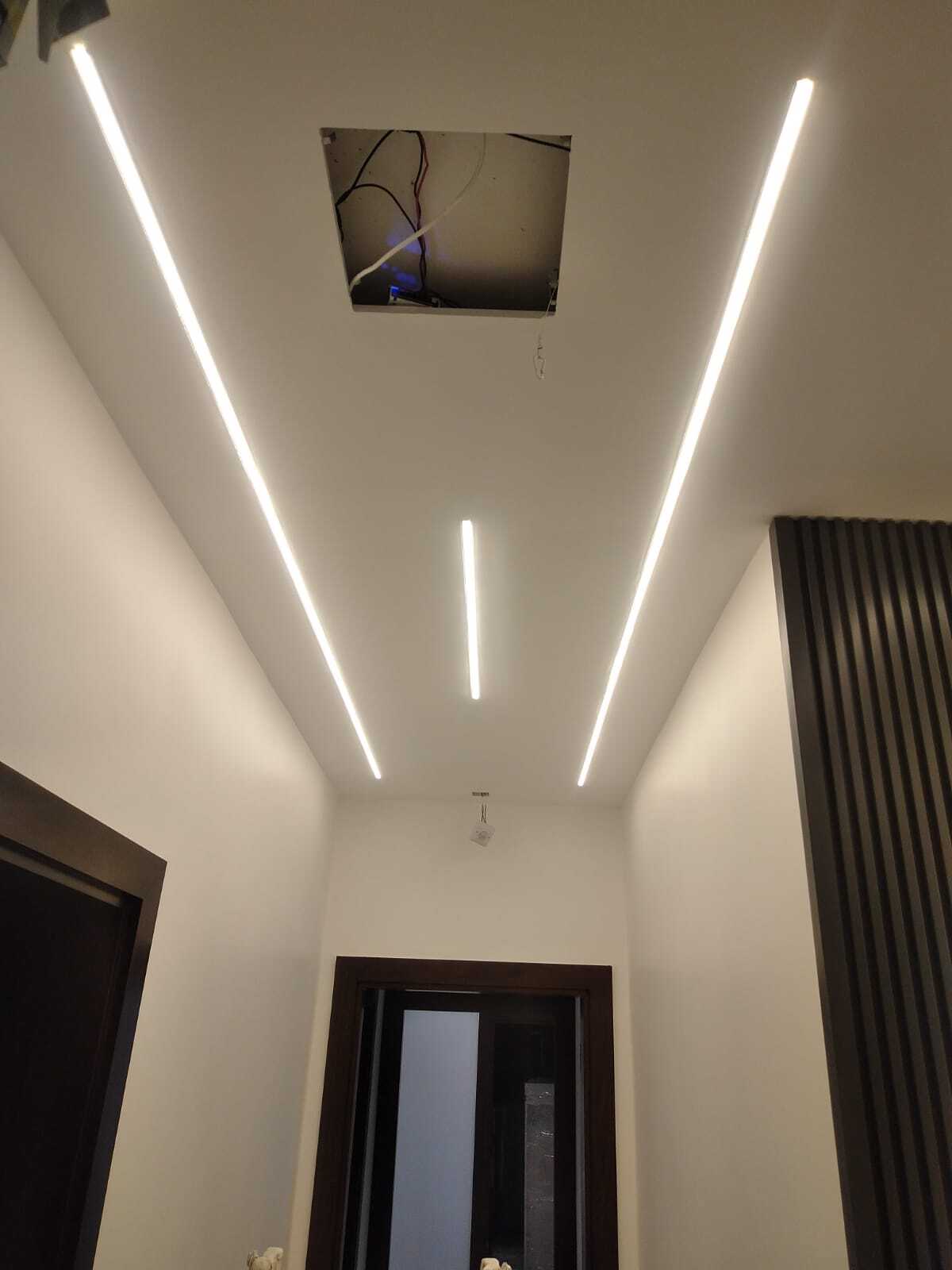 Gypsum board decorations and paint