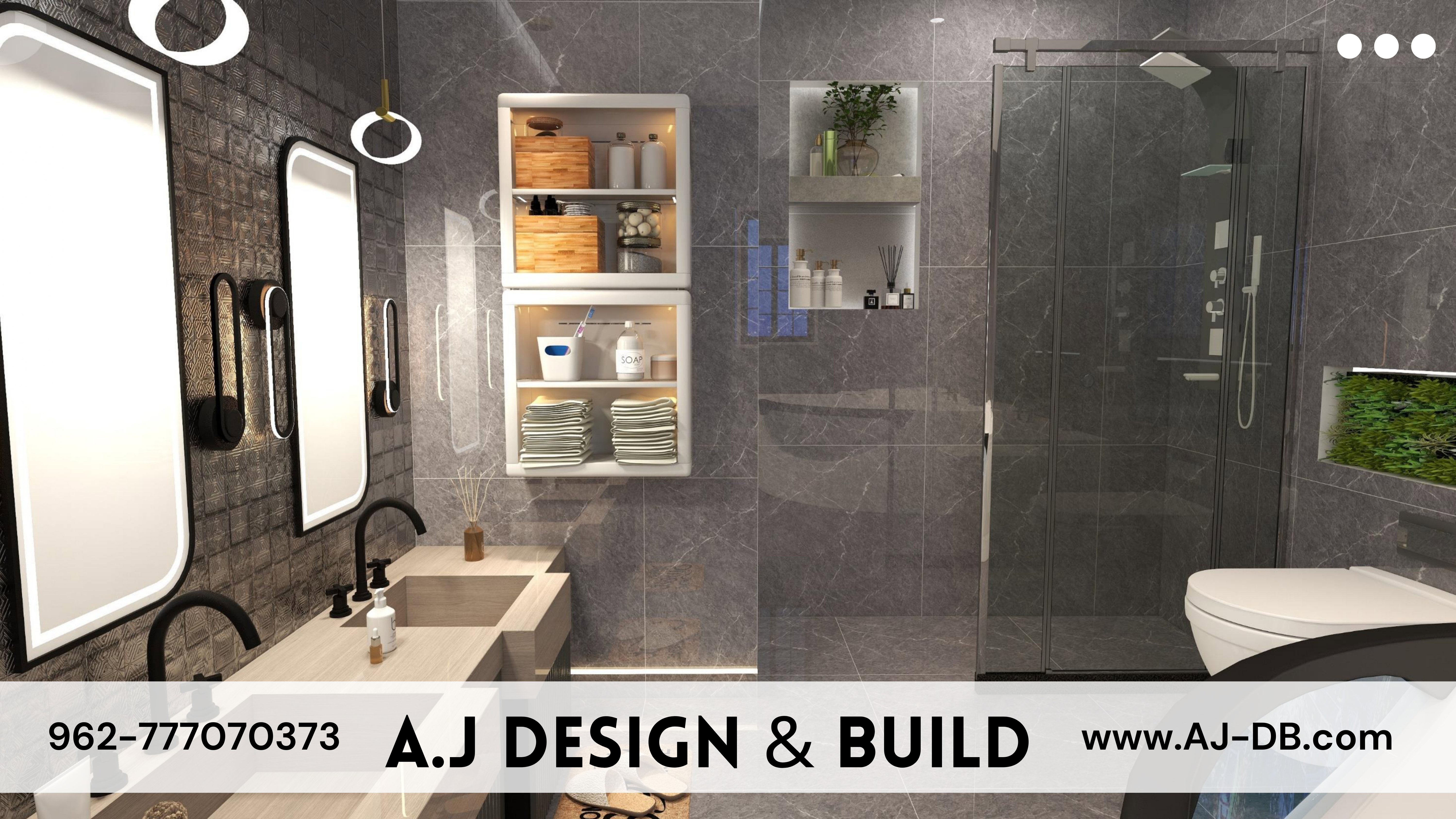"Enjoy a masterpiece in every corner of your bathroom with our exquisite designs." Modern bathroom decorations and accessories.