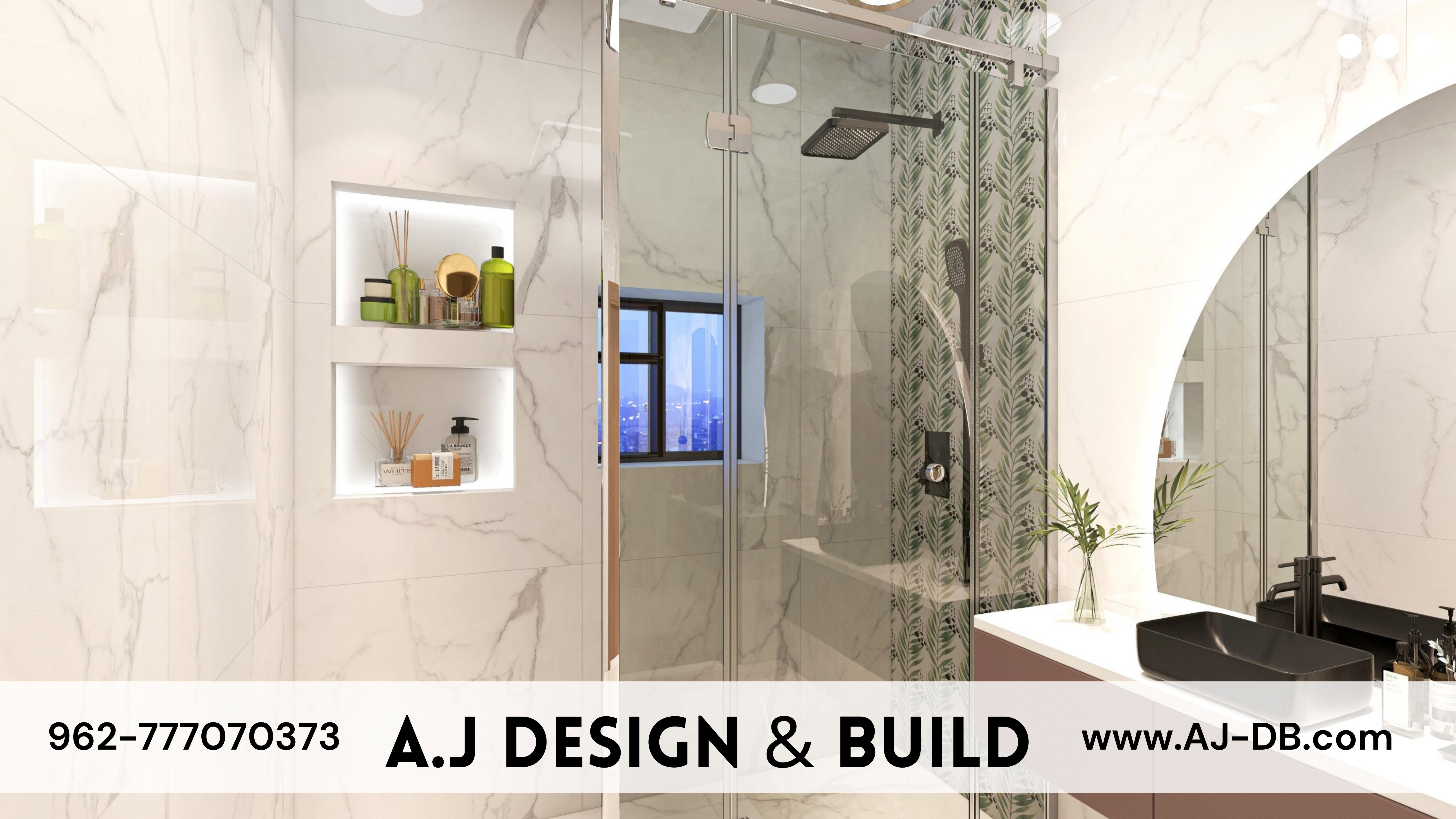 "Enjoy a masterpiece in every corner of your bathroom with our exquisite designs." Modern bathroom decorations and accessories.