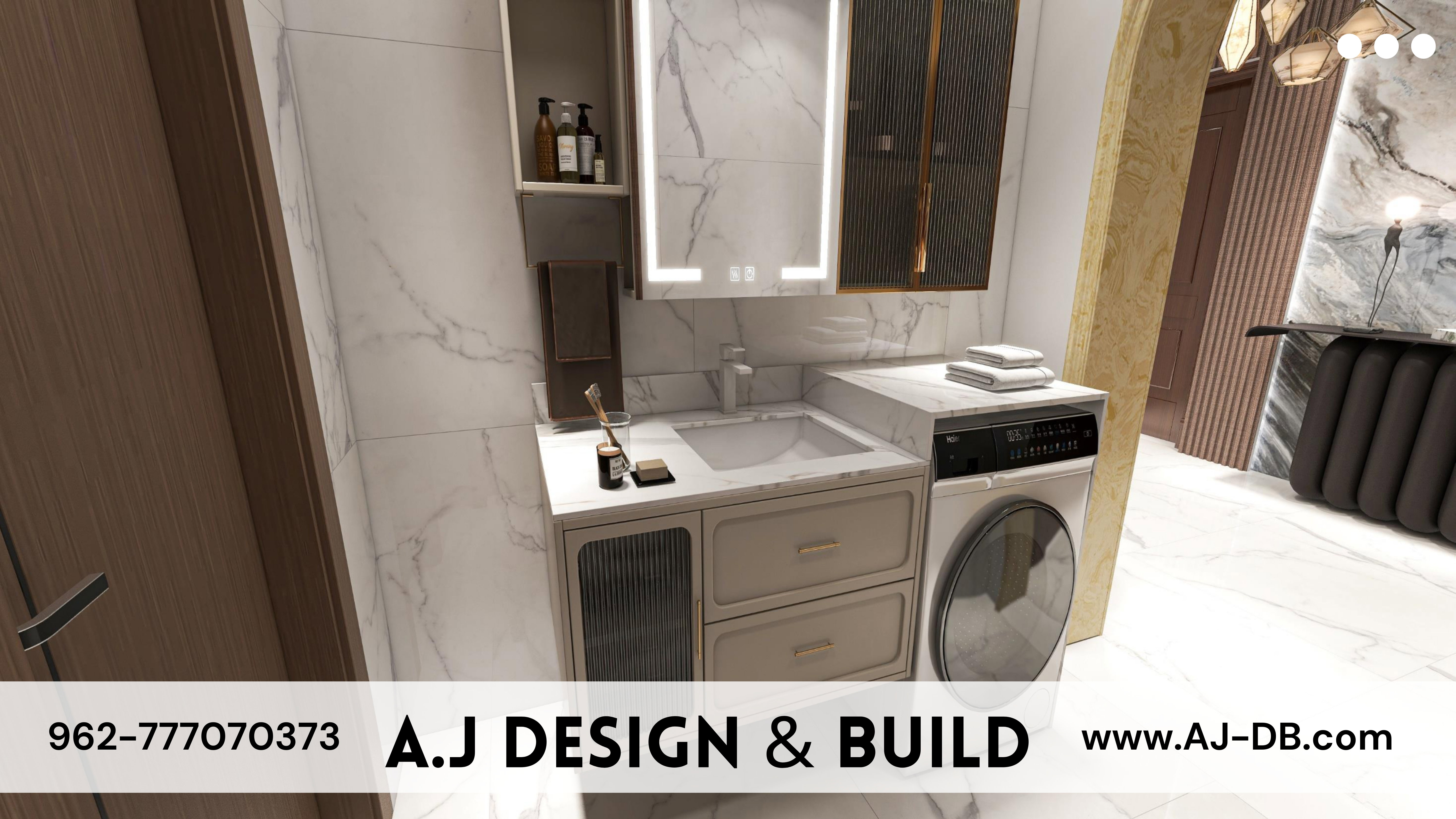 "Enjoy a masterpiece in every corner of your bathroom with our exquisite designs." Modern bathroom decorations and accessories.