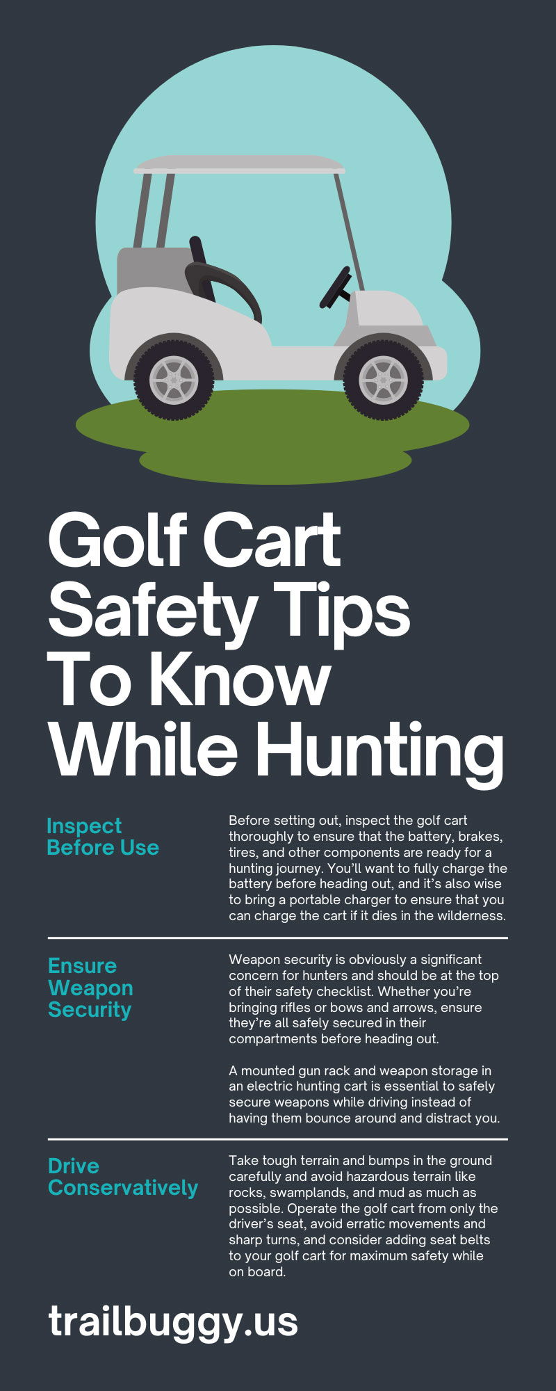 Golf Cart Safety Tips To Know While Hunting