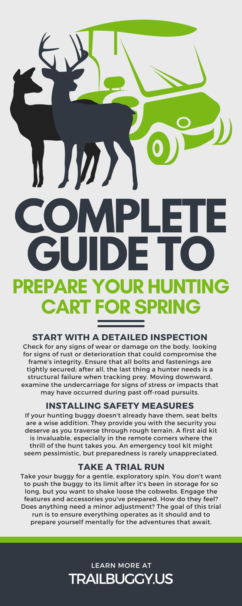 Complete Guide To Prepare Your Hunting Cart for Spring