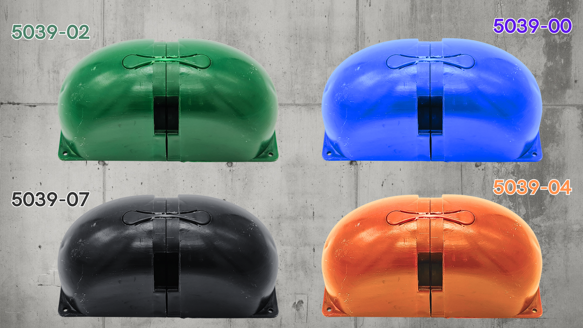 Concha y tapas de almeja prefabricadas vacías