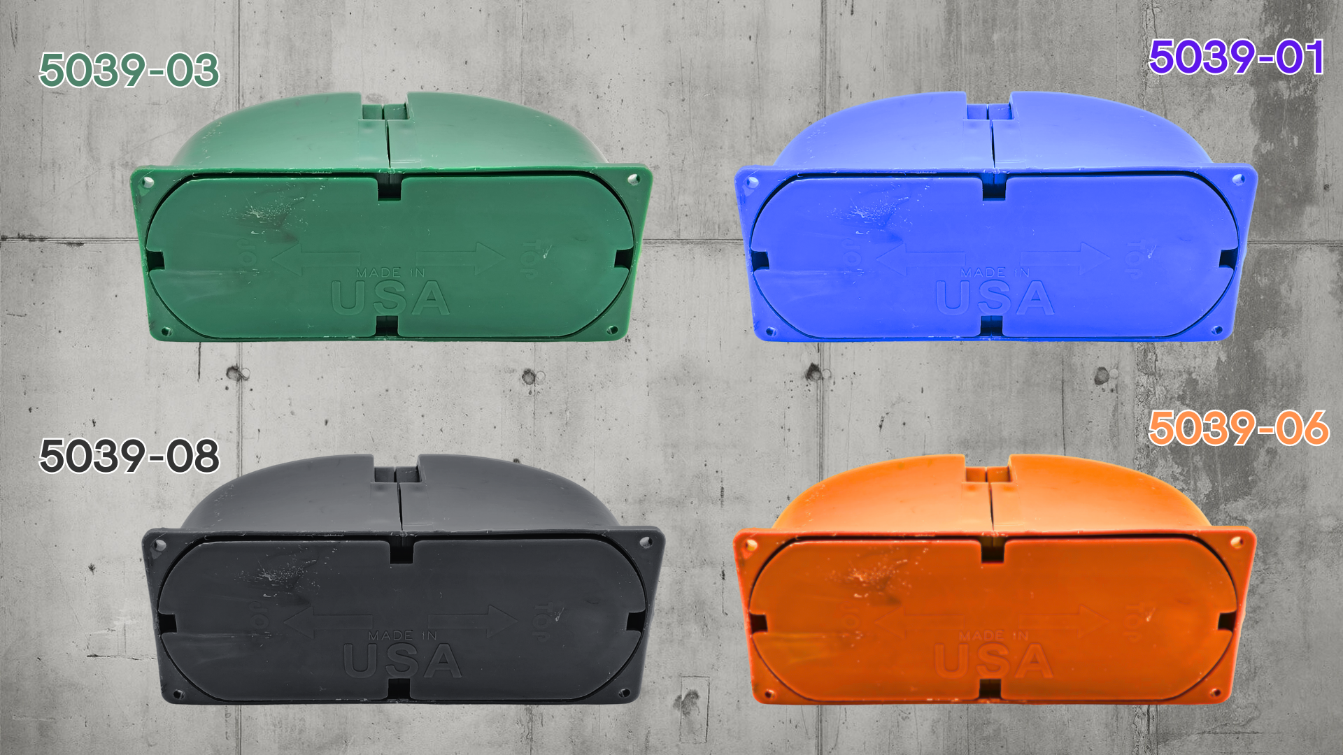 Concha y tapas de almeja prefabricadas vacías