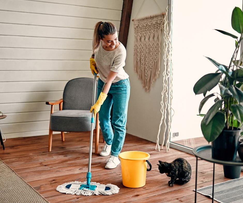 5 خطوات لتنظيف المنزل
