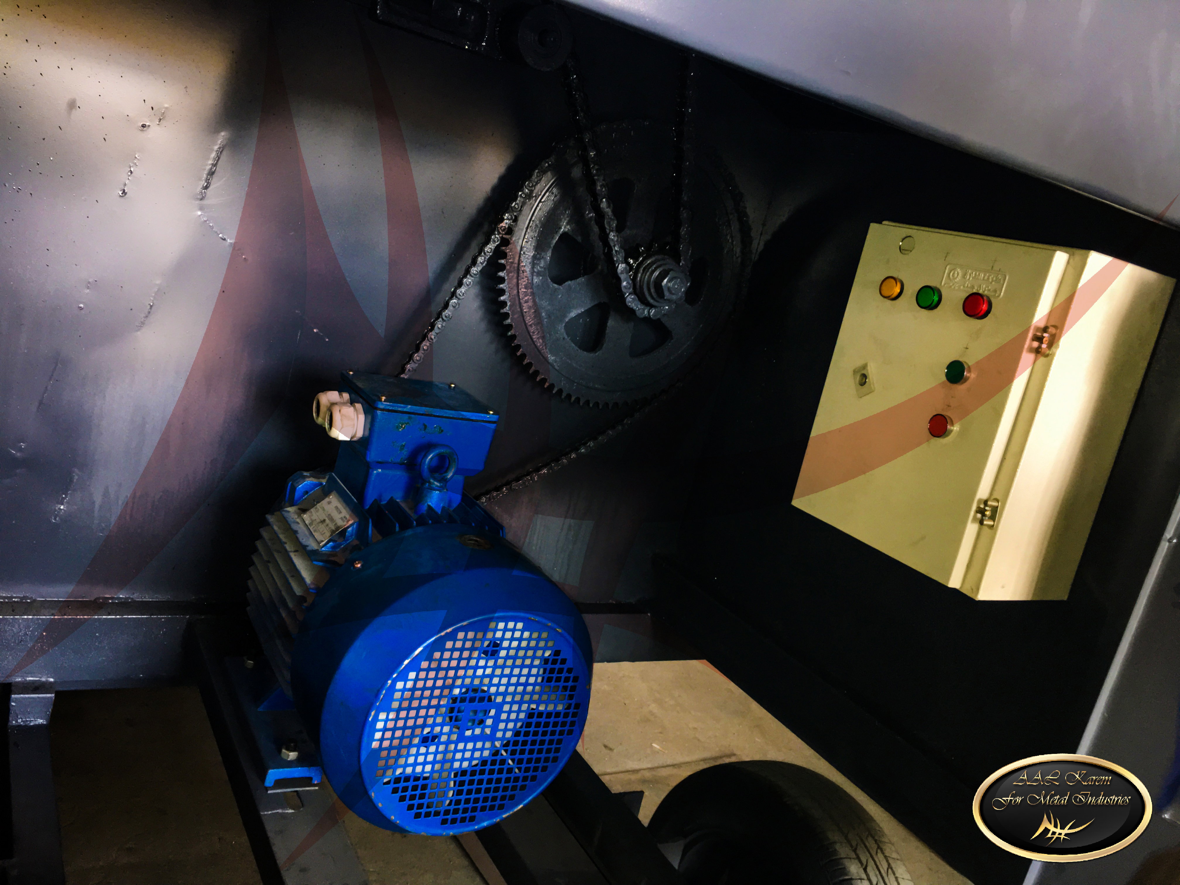 Large mixer without winch in the basket, capacity of 500 liters