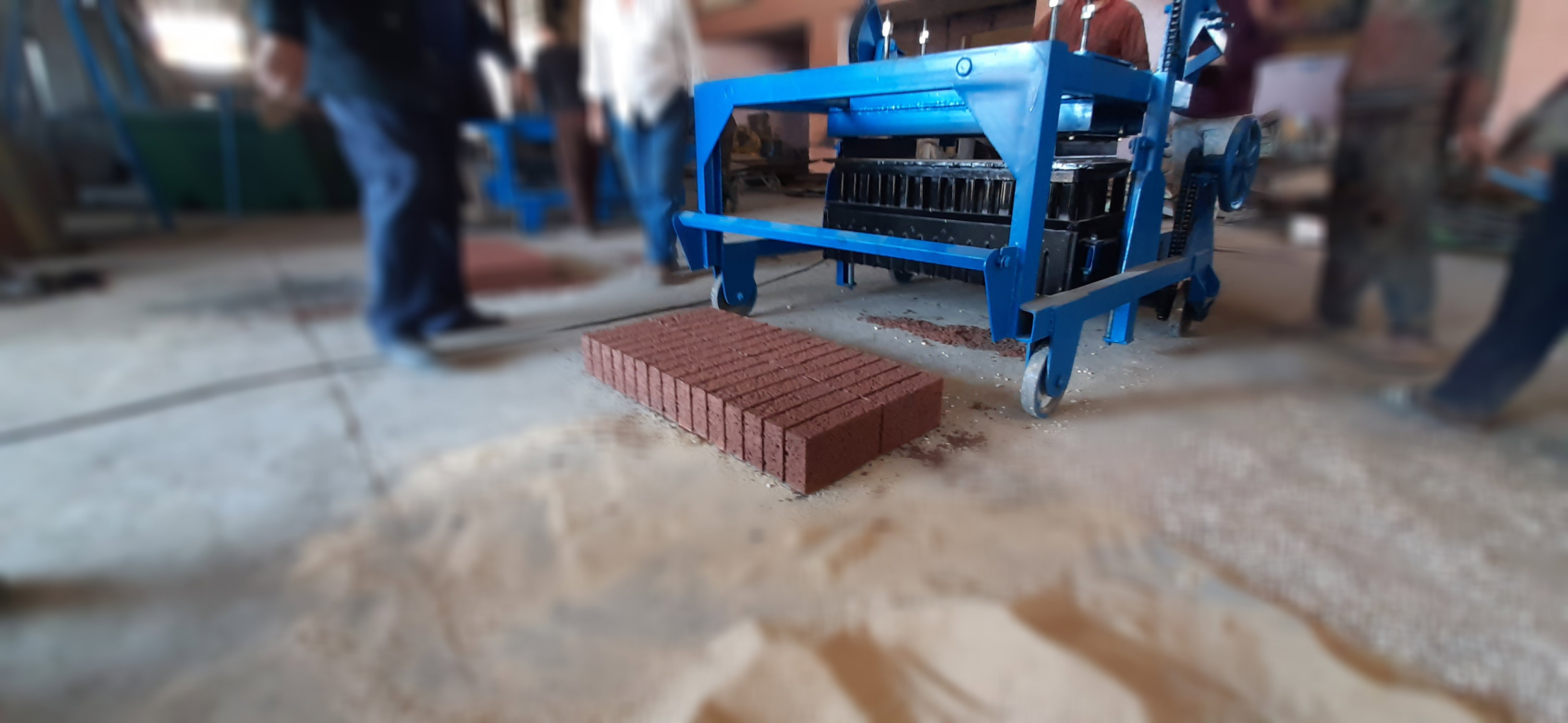 Brick making machines and production lines