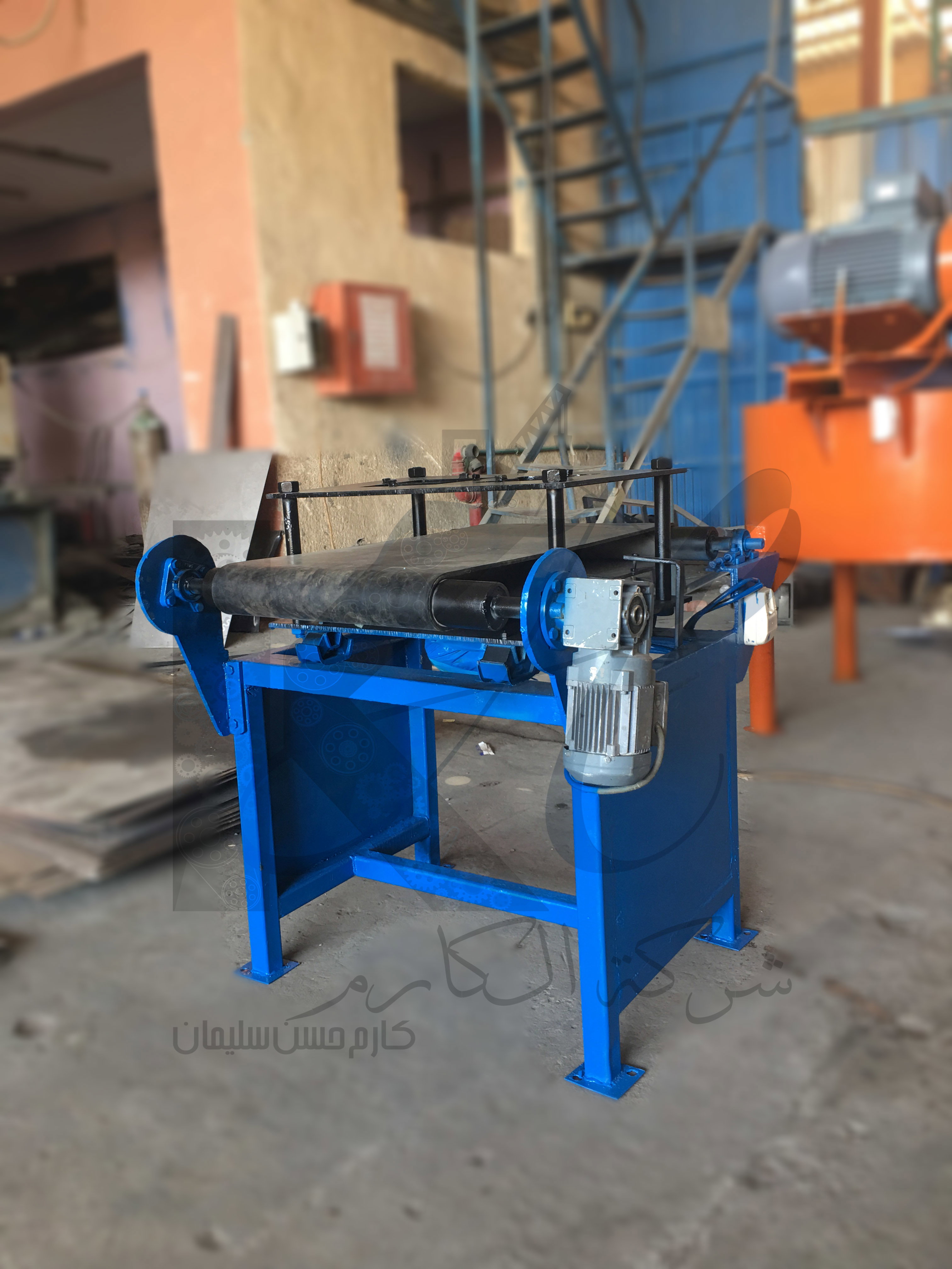 Colored interlock production lines