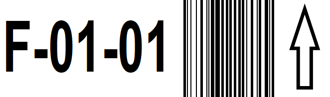 Location marking and signage in logistics warehouses
