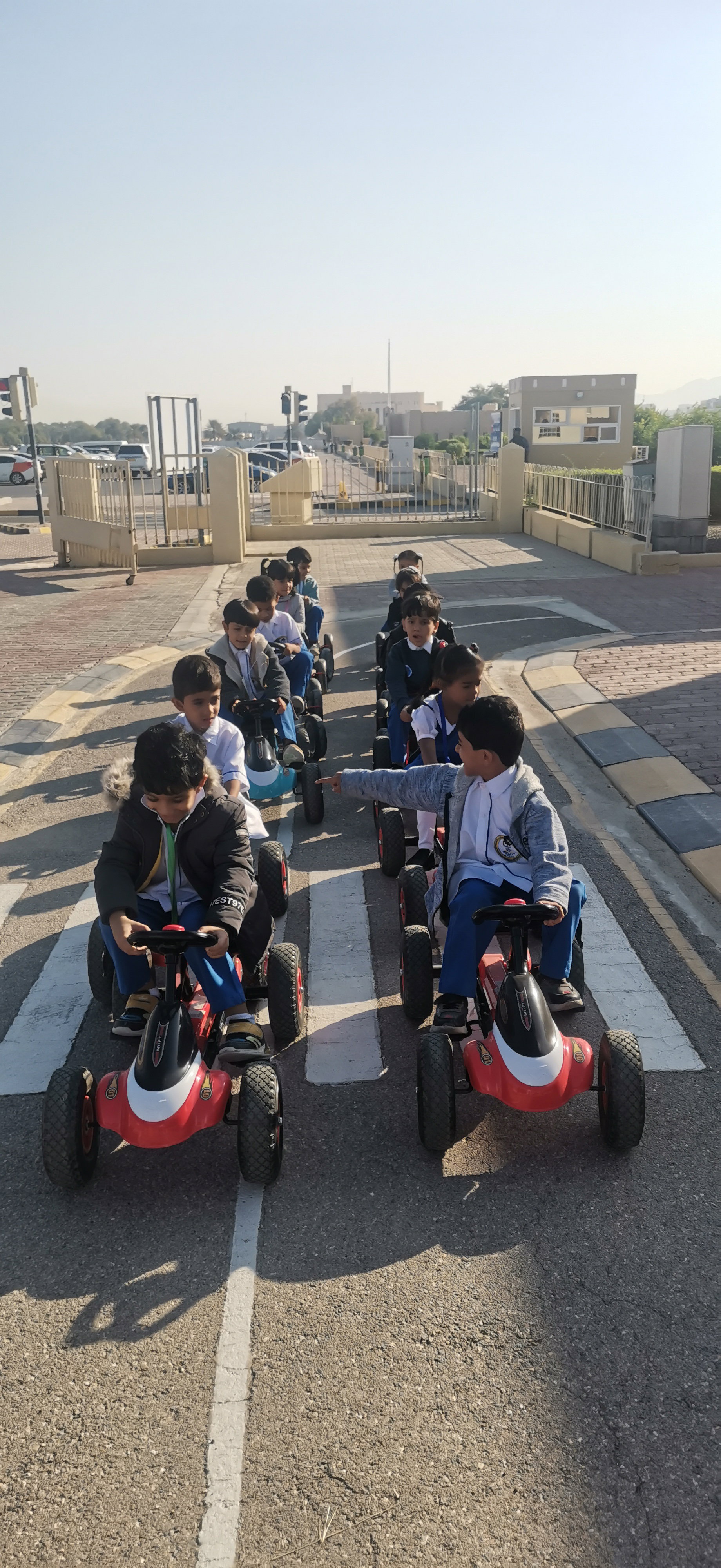  زيارتنا للمدرسة المرورية للأطفال 