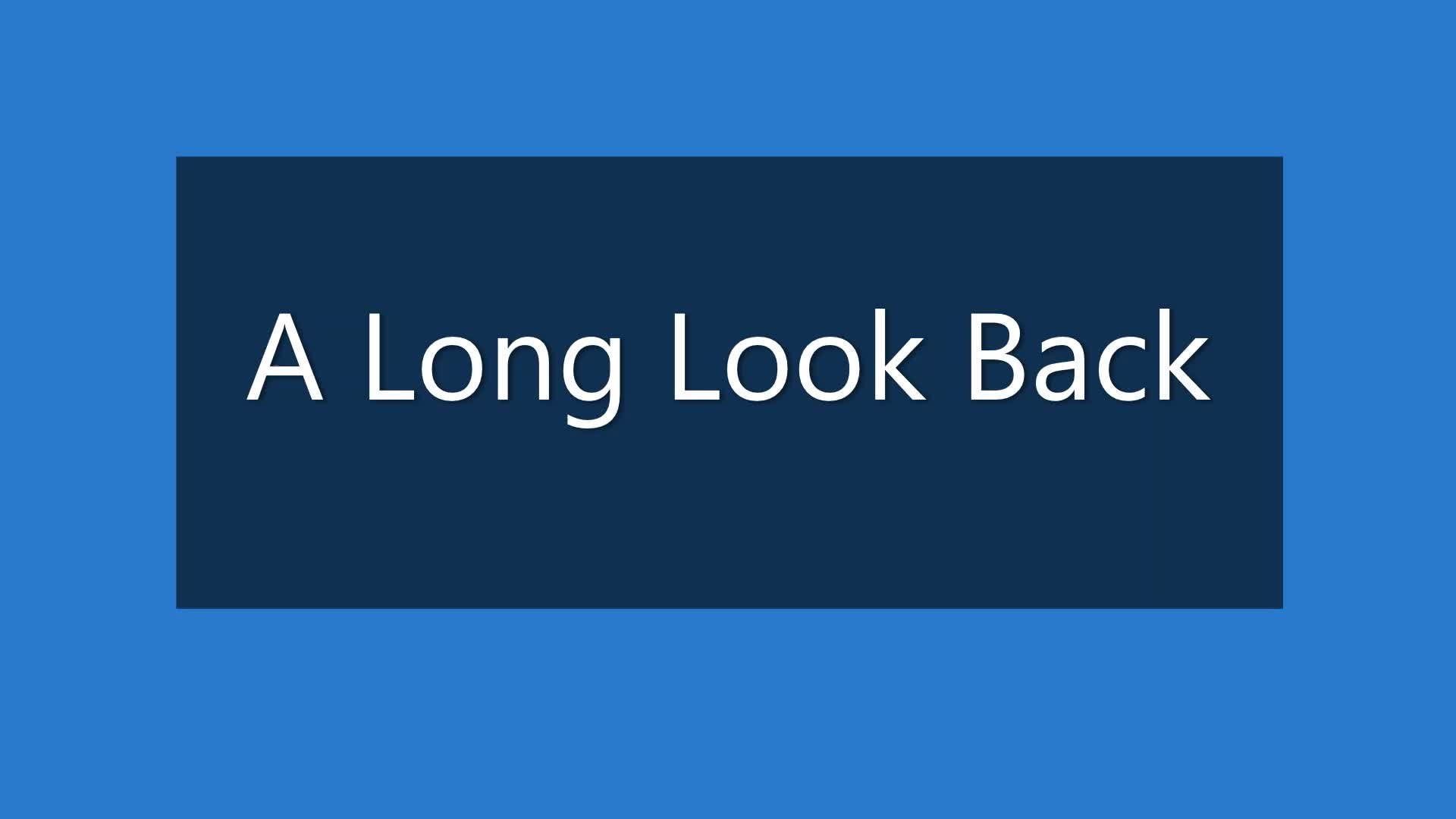 A Long Look Back - Visual  thumbnail