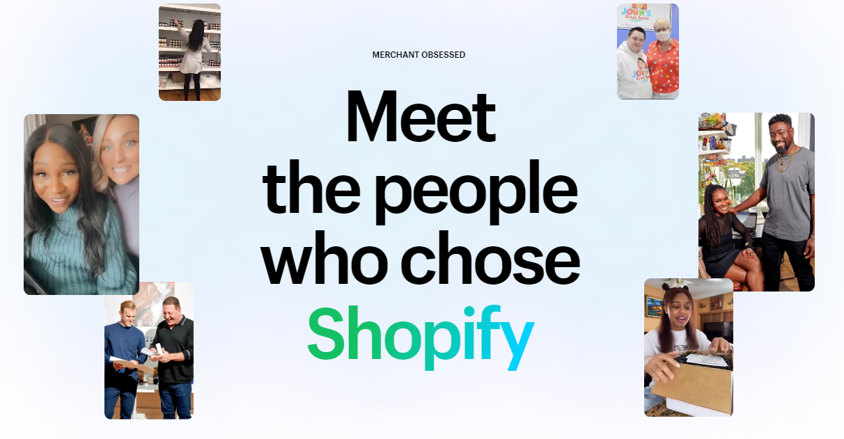 6 kunder av Shopify nettbutikkløsning