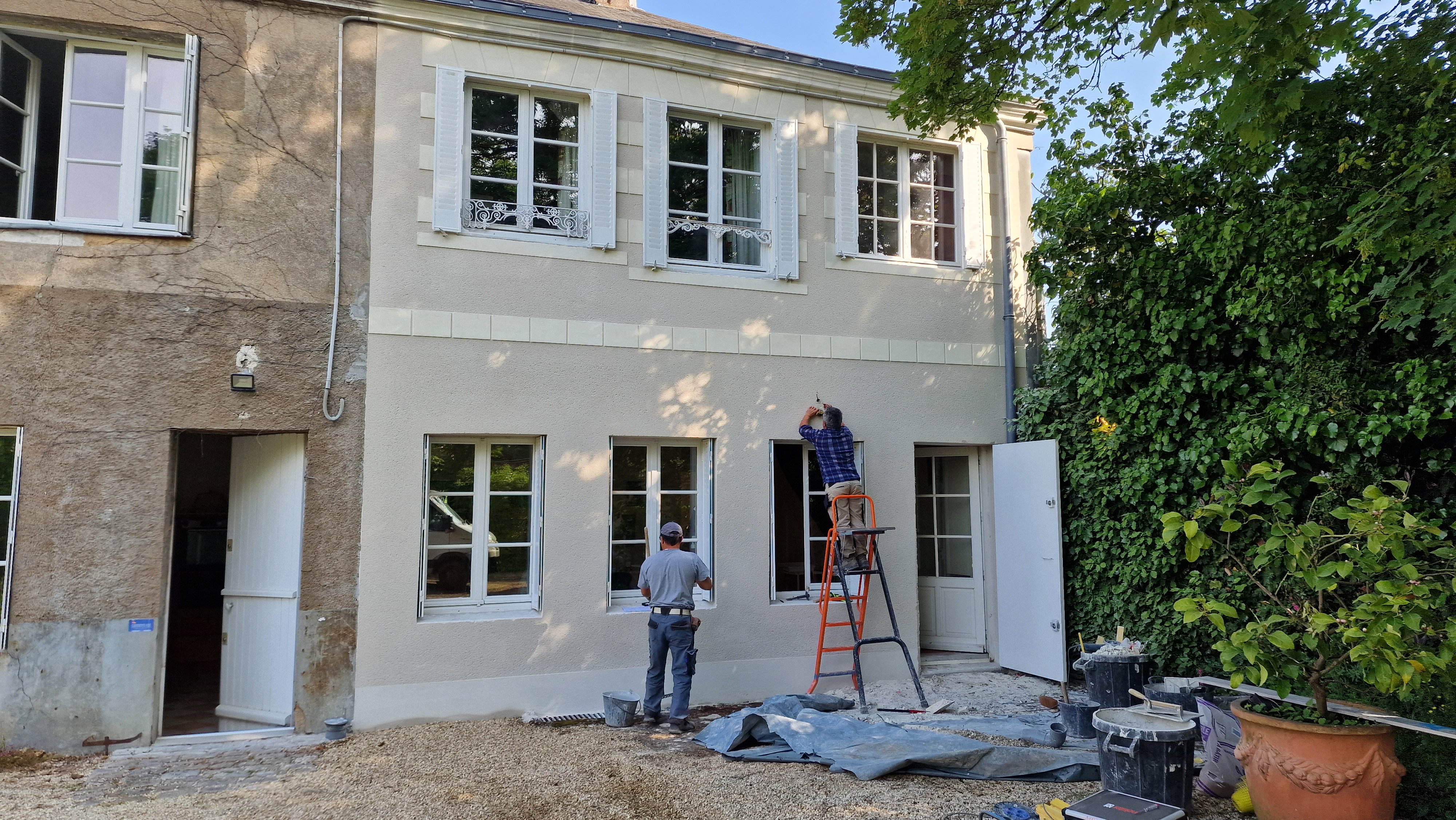 TUFFEAU ET ENDUIT CHAUX