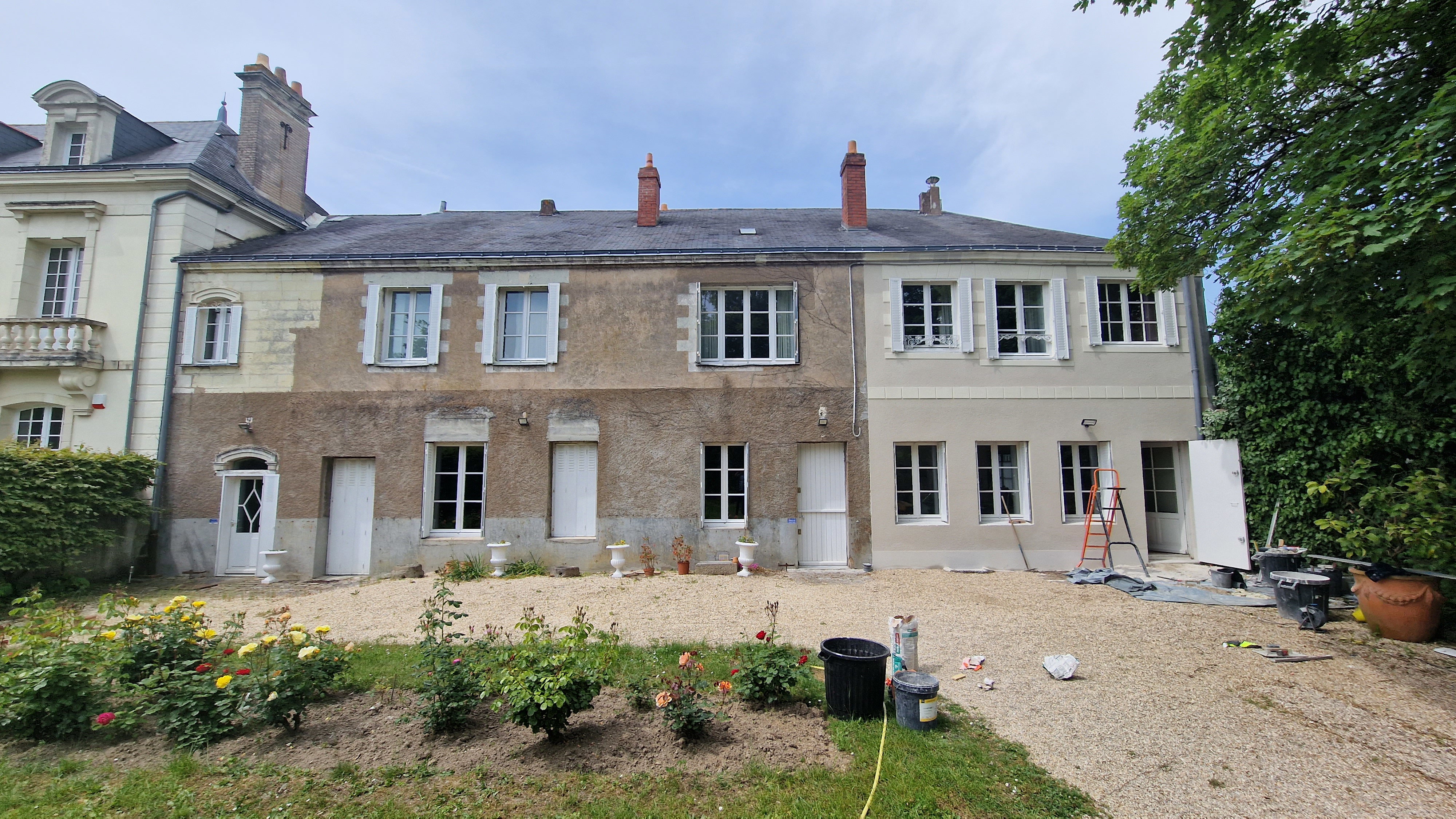 TUFFEAU ET ENDUIT CHAUX