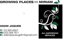 Growing Places for Miriam
