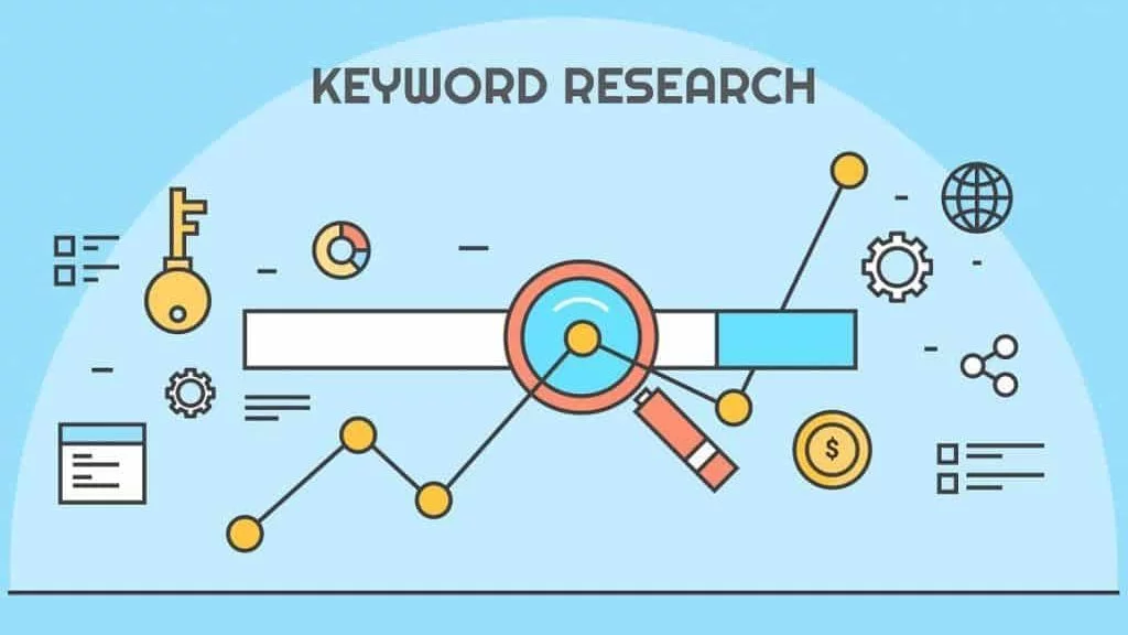 a diagram of a keyword research