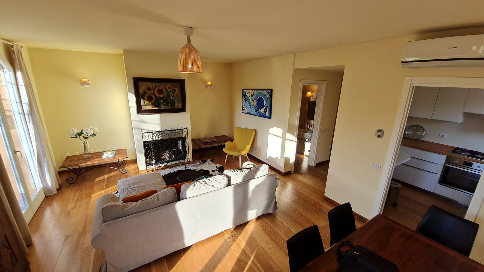 the tranquility of living in a safe and reserved place