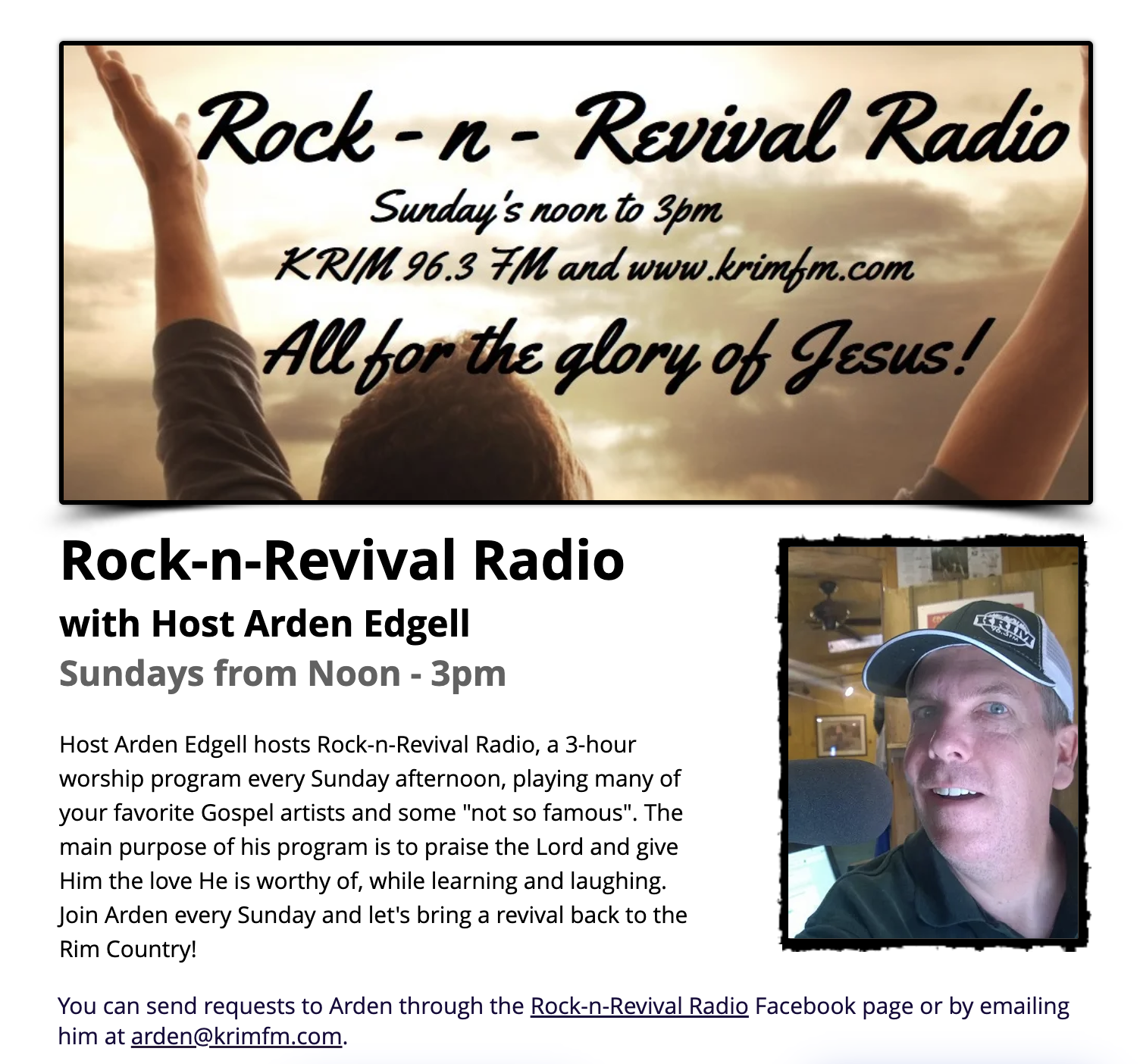 Rock 'n' Roll Revival Radio. (Arizona, USA)