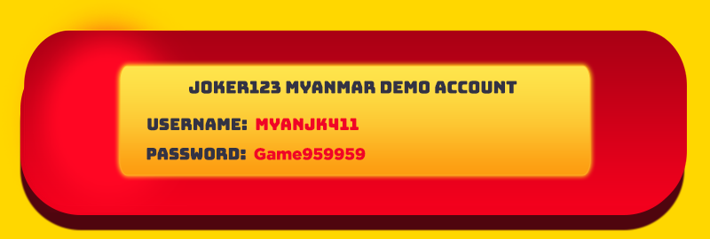 Joker388, Joker123 Demo Account, Slot Game free account, Joker Free game, Joker123 Myanmar
