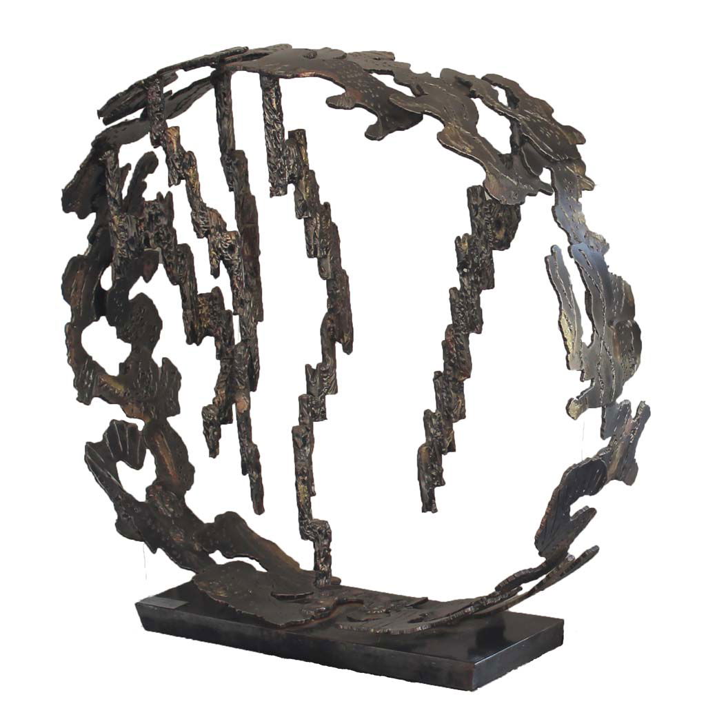 Insights II | 2014 | Iron & brass sculpture | Rami Ater