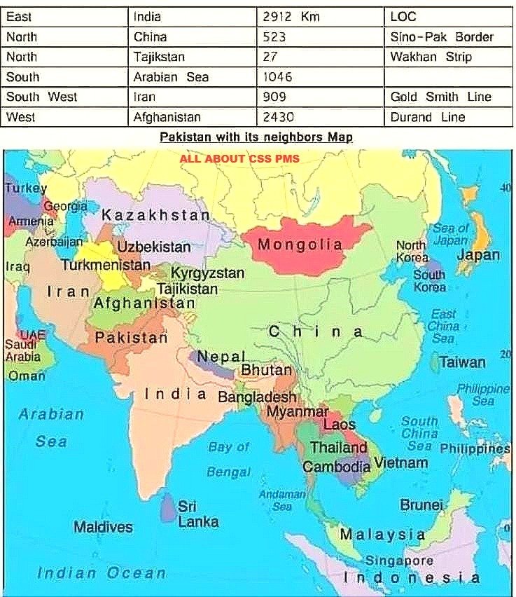 geostrategic importance, geostrategic importance of Pakistan, Geography of Pakistan, Map of India, Map of Afghanistan, Map of Pakistan, Geostrategic importance, 