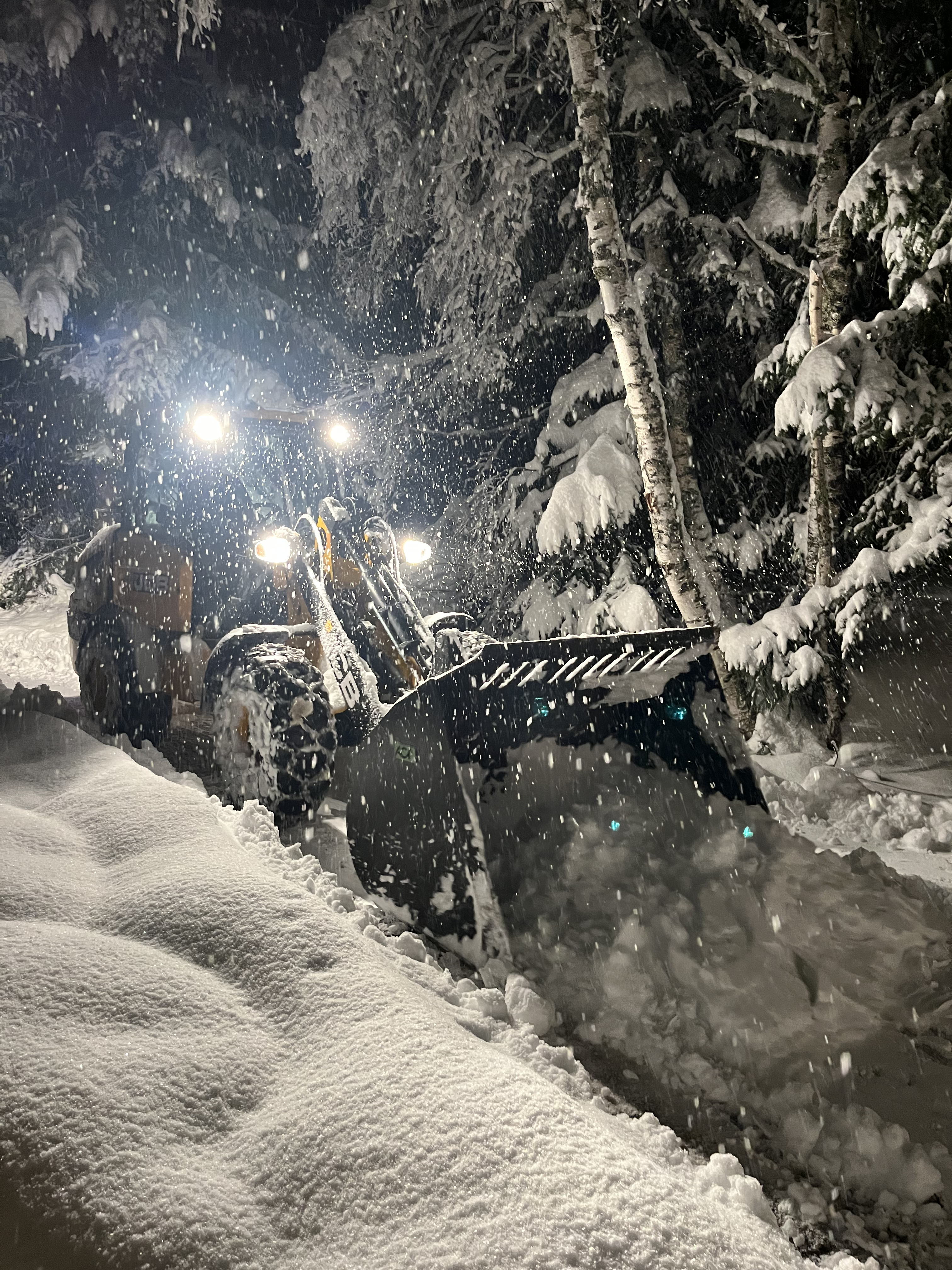 Snow removal Argentière