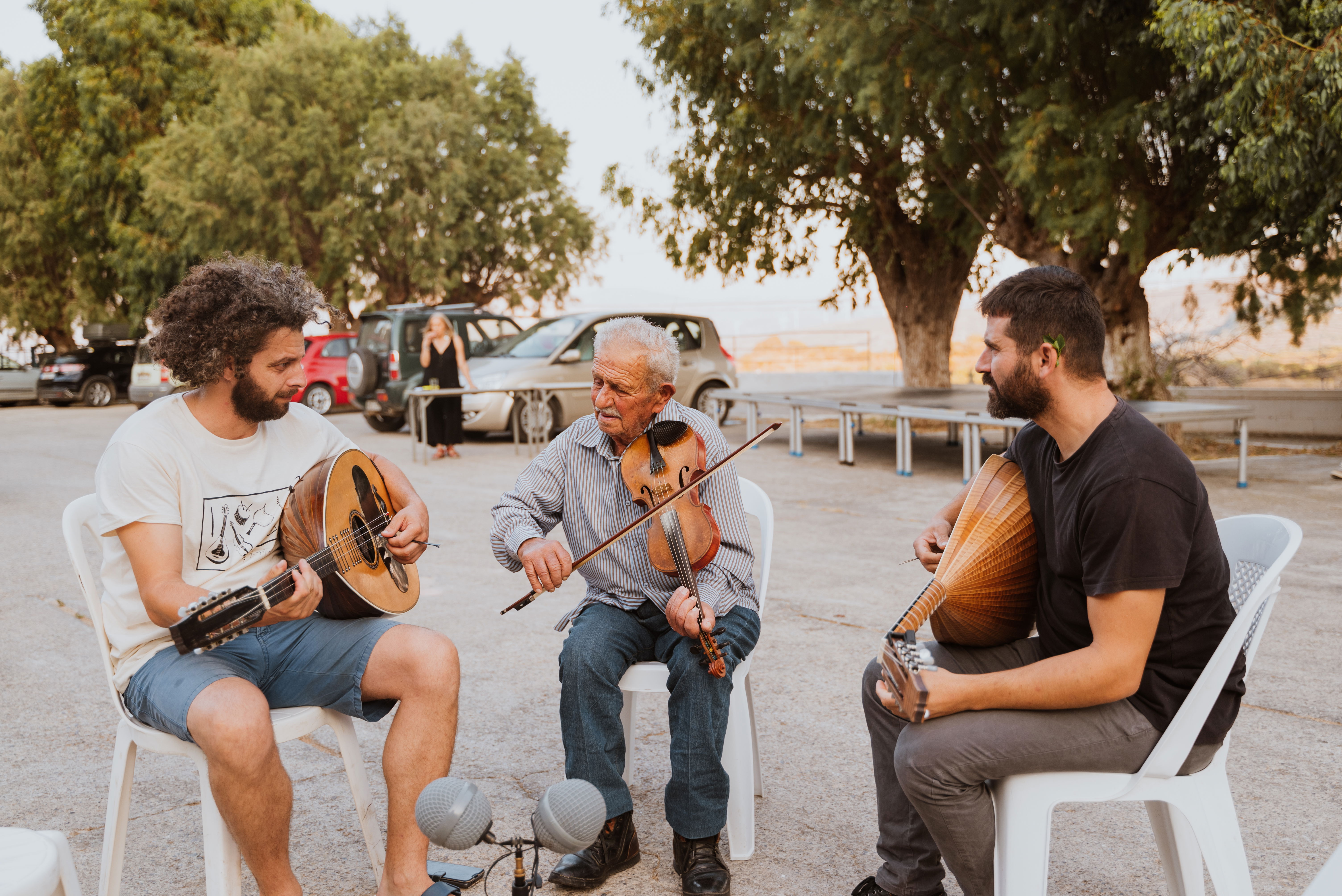 traditional local dance by the villagers