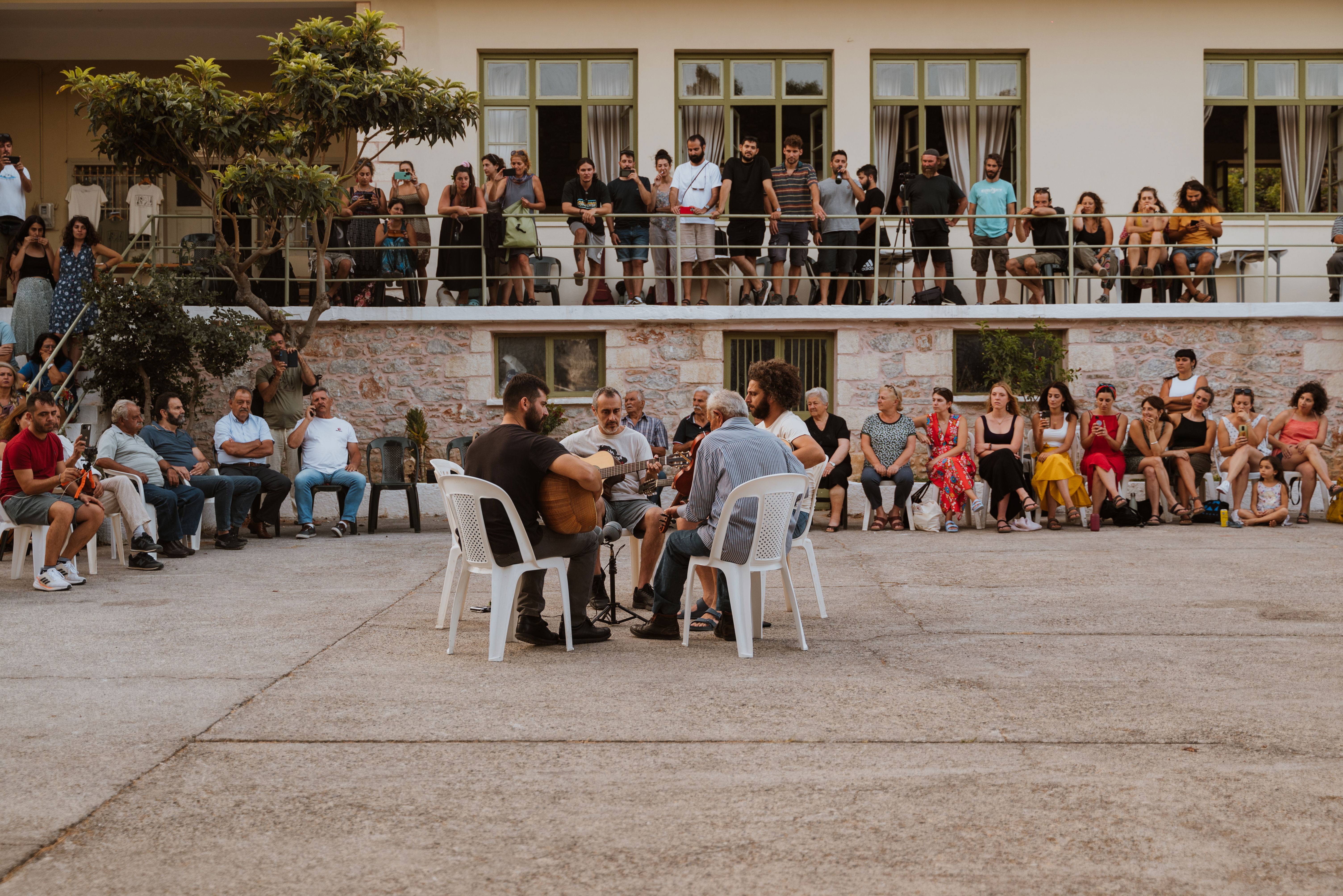 traditional local dance by the villagers