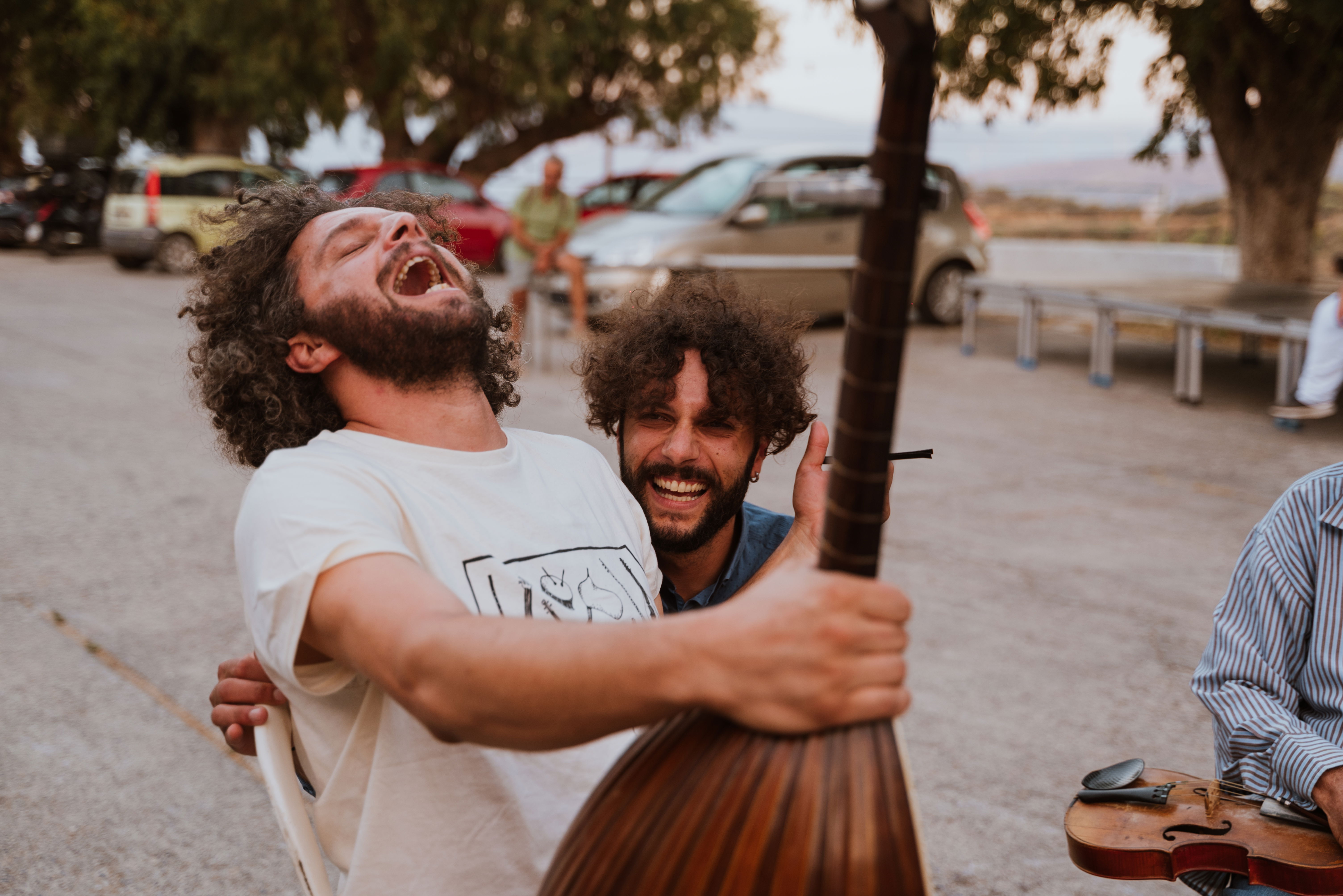 traditional local dance by the villagers