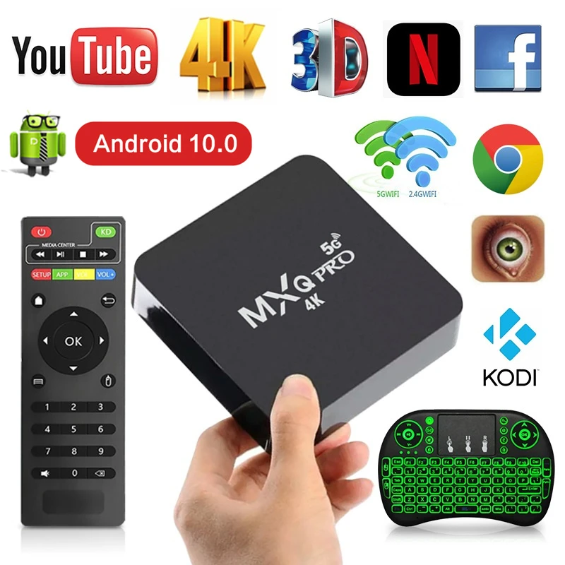 4gb Ram Tv Box Mxq Pro 4k 5g 64gb Wifi Mxq Pro 4k 5g Tv Box
