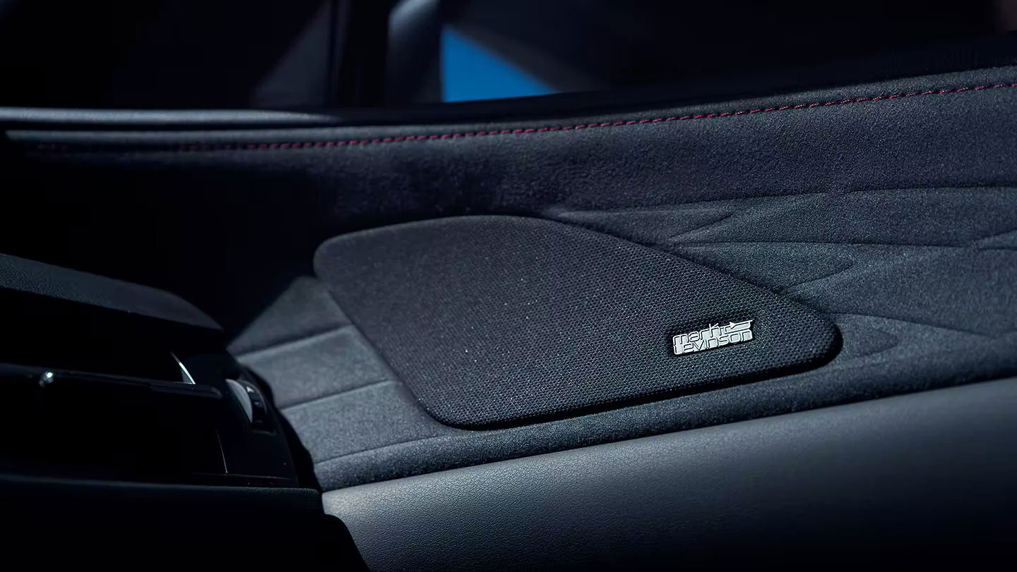The 2023 Lexus RX 350 Mark Levinson sound system via Lexus.