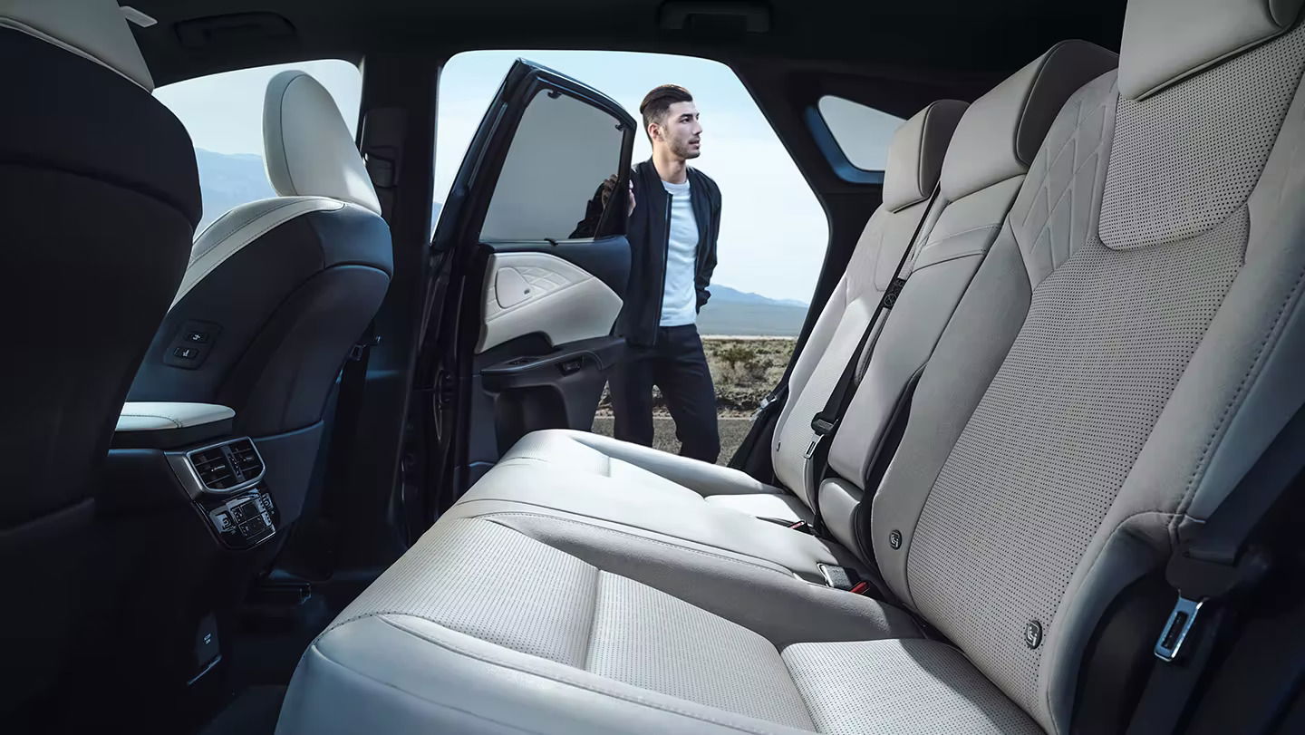 2023 Lexus-RX 350 interior rear cabin Via Lexus.