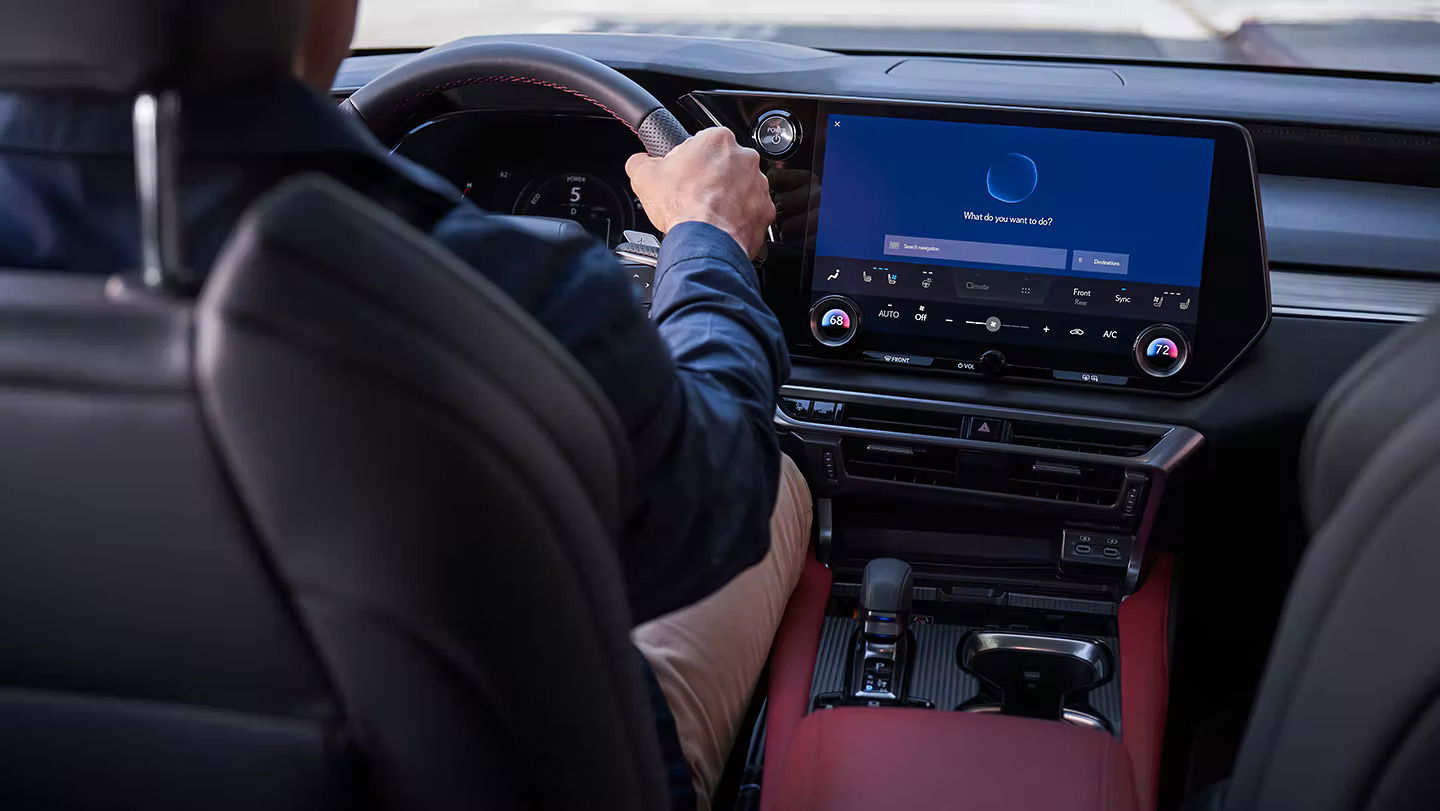 2023 Lexus-RX 350 infotainment system Via Lexus.