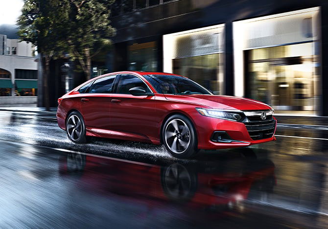 2022 Honda Accord sporty design.