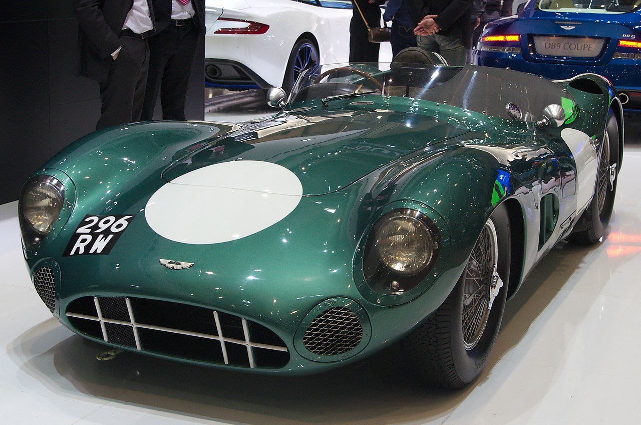 Aston Martin DBR1 is one of the most expensive classic cars.
