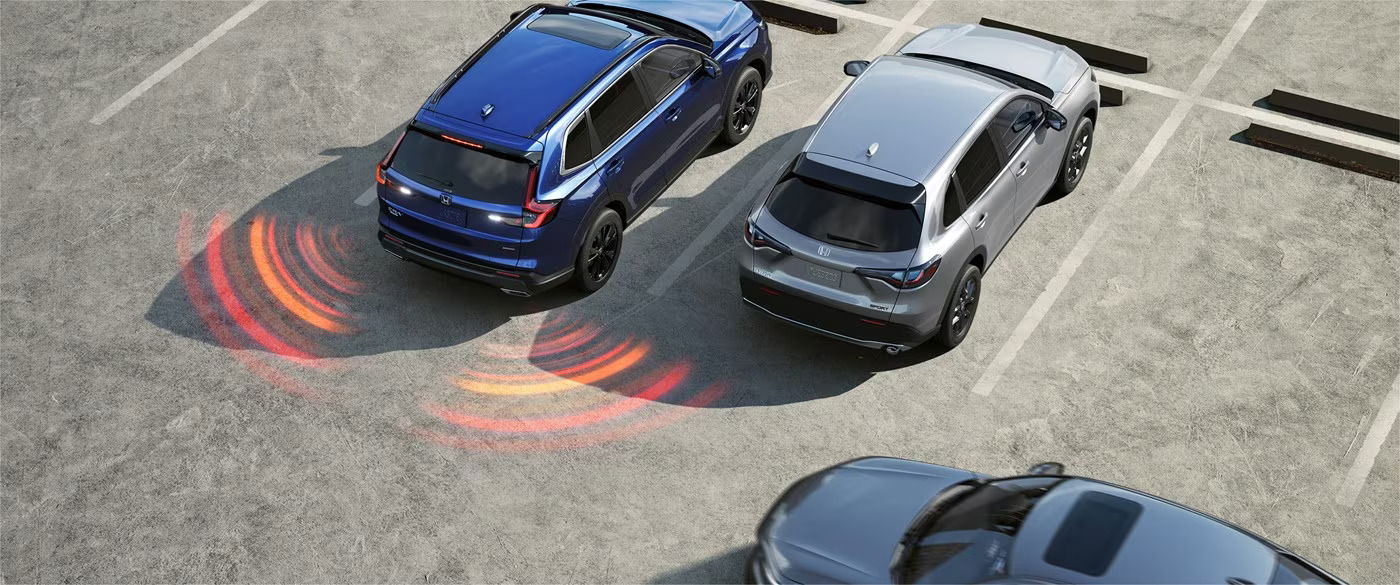 2023 Honda CR-V blindspot monitoring safety feature Via Honda.