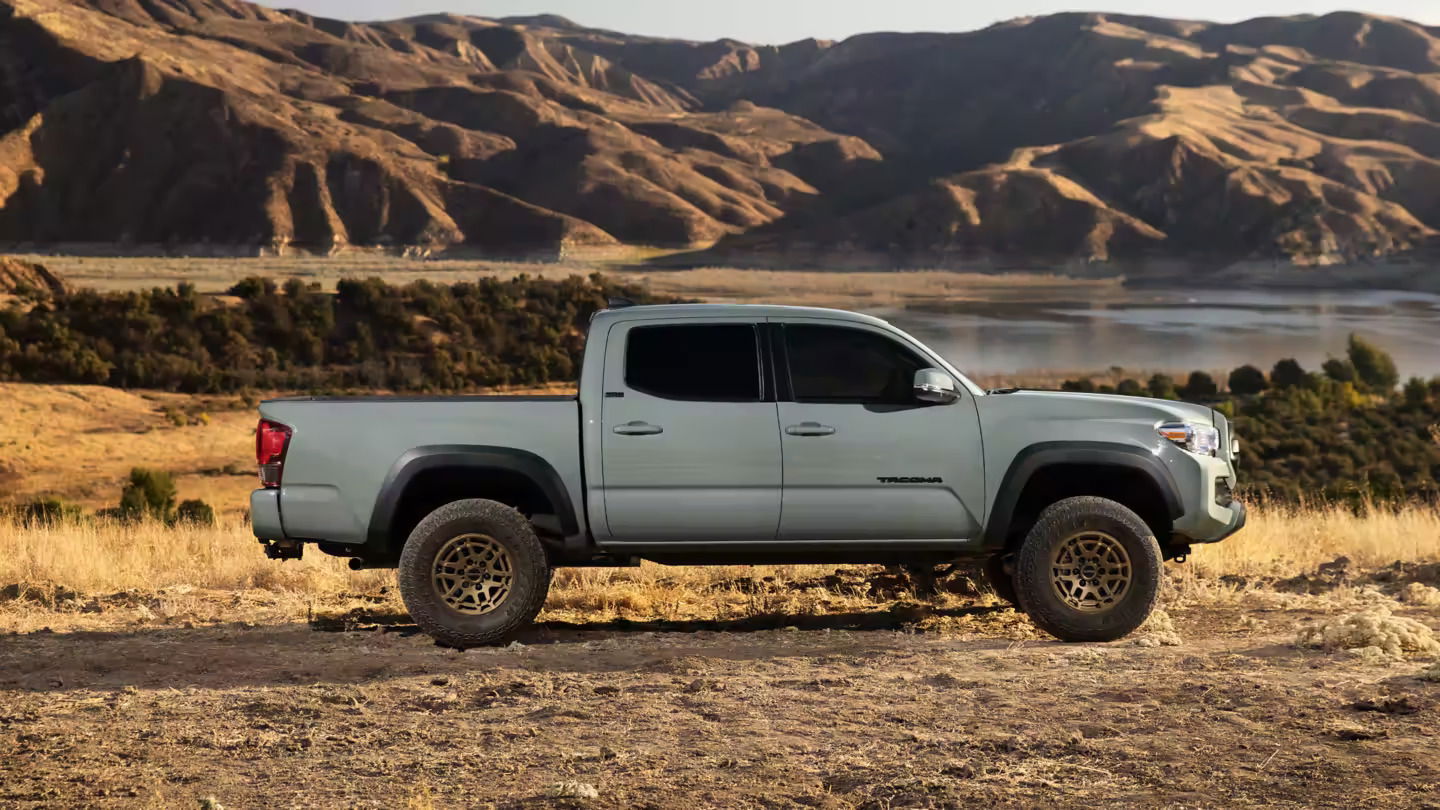 2023 Toyota Tacoma side view.