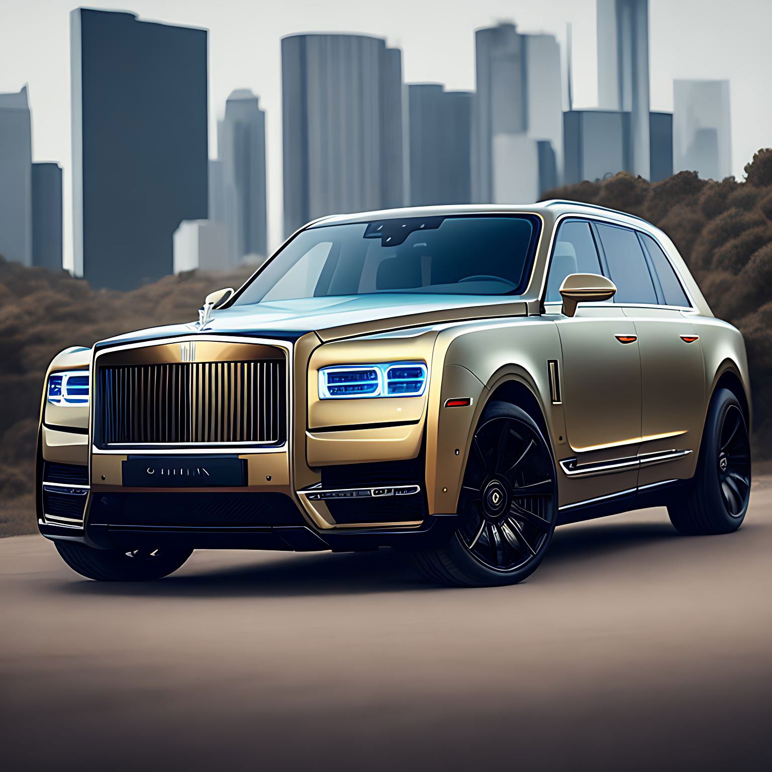 Cars and Horsepower short story, Vinnie and the Rolls-Royce Cullinan.